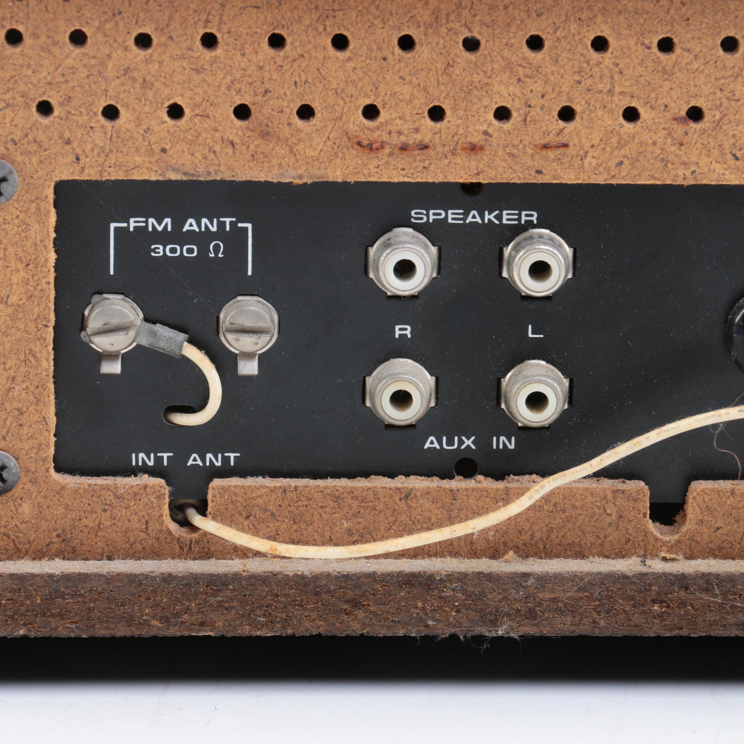 Vintage BSR Turntable/8-Track Player