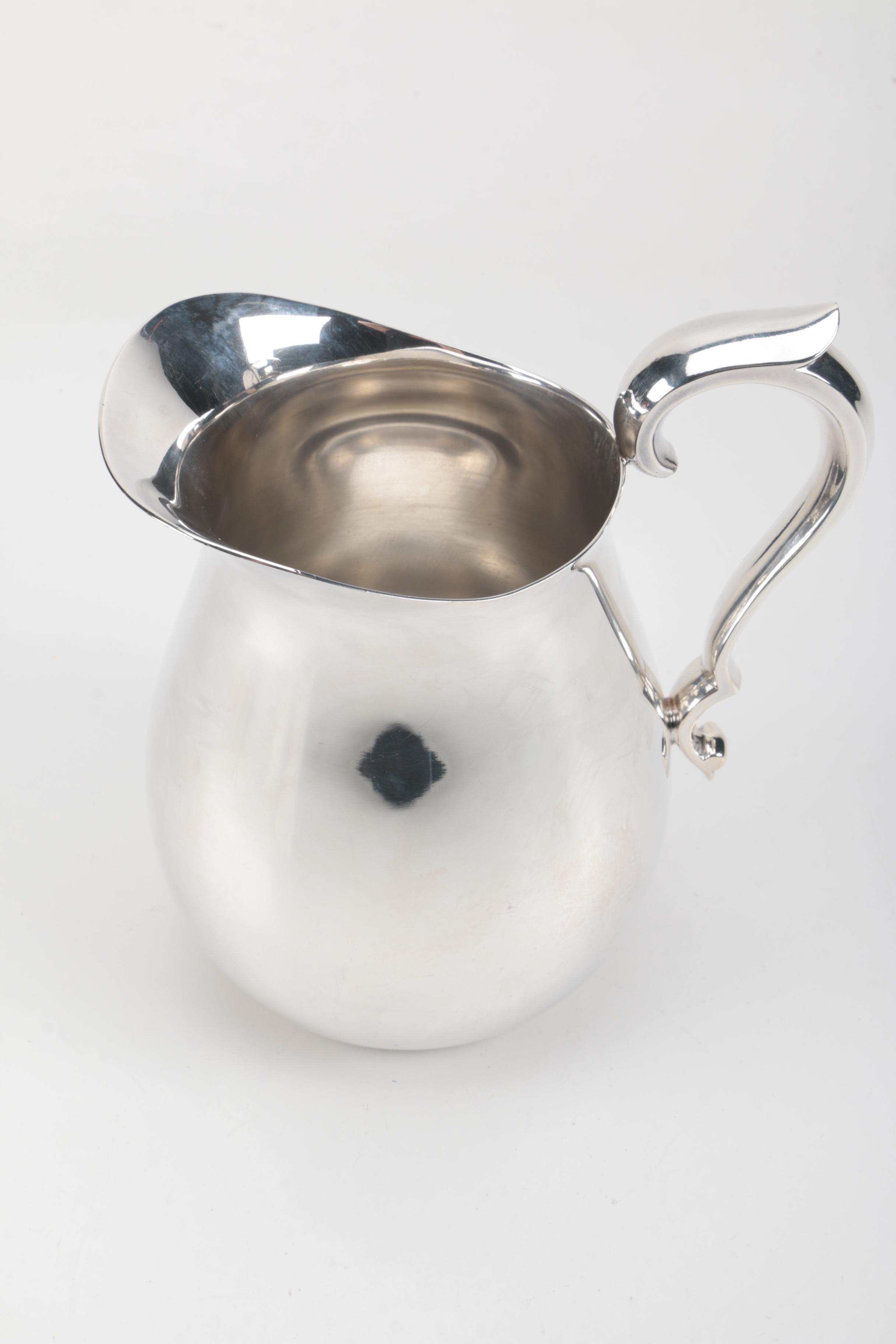 Selection of Silver Plate Servingware Featuring Reed & Barton