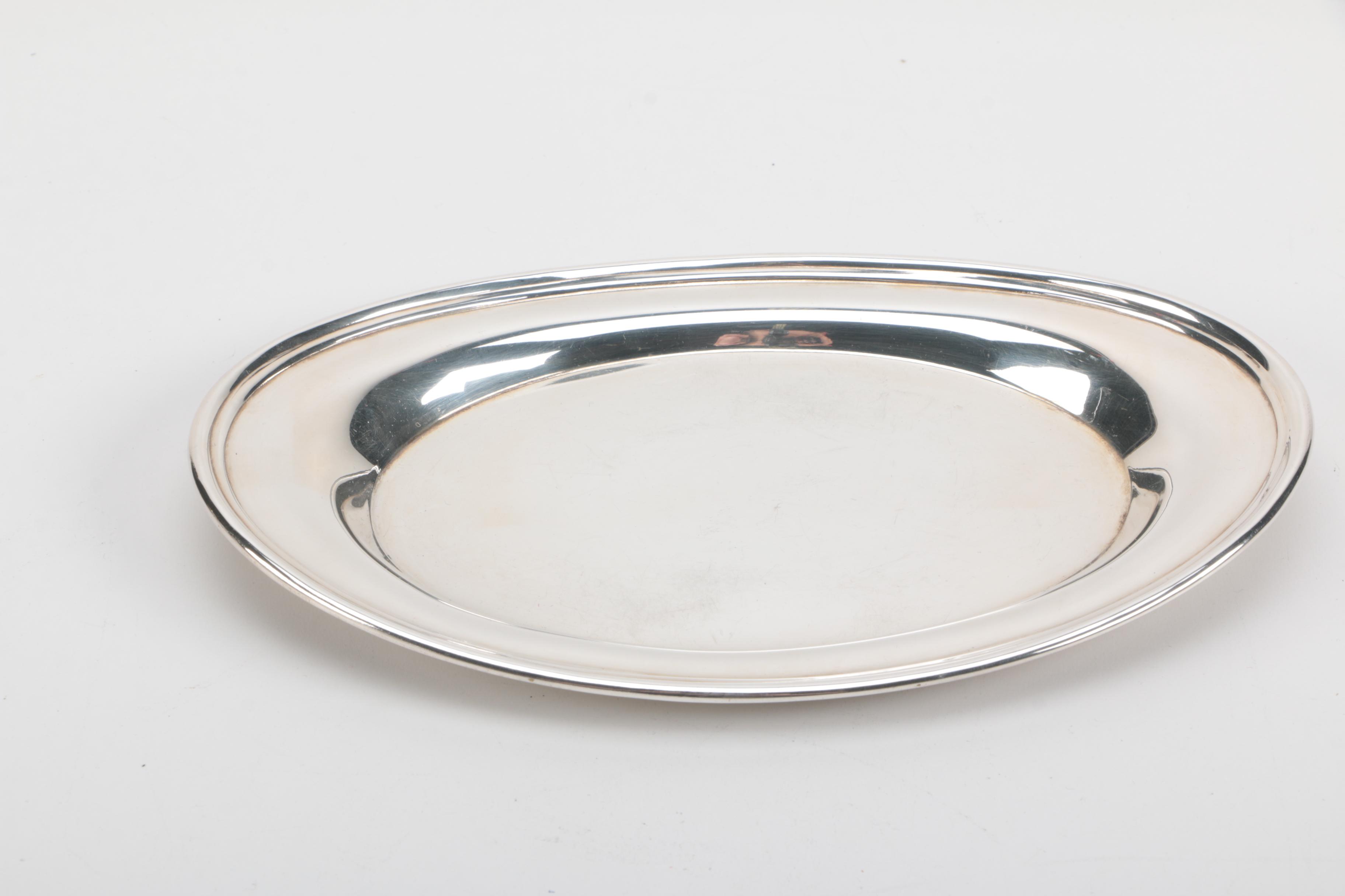 Selection of Silver Plate Servingware Featuring Reed & Barton