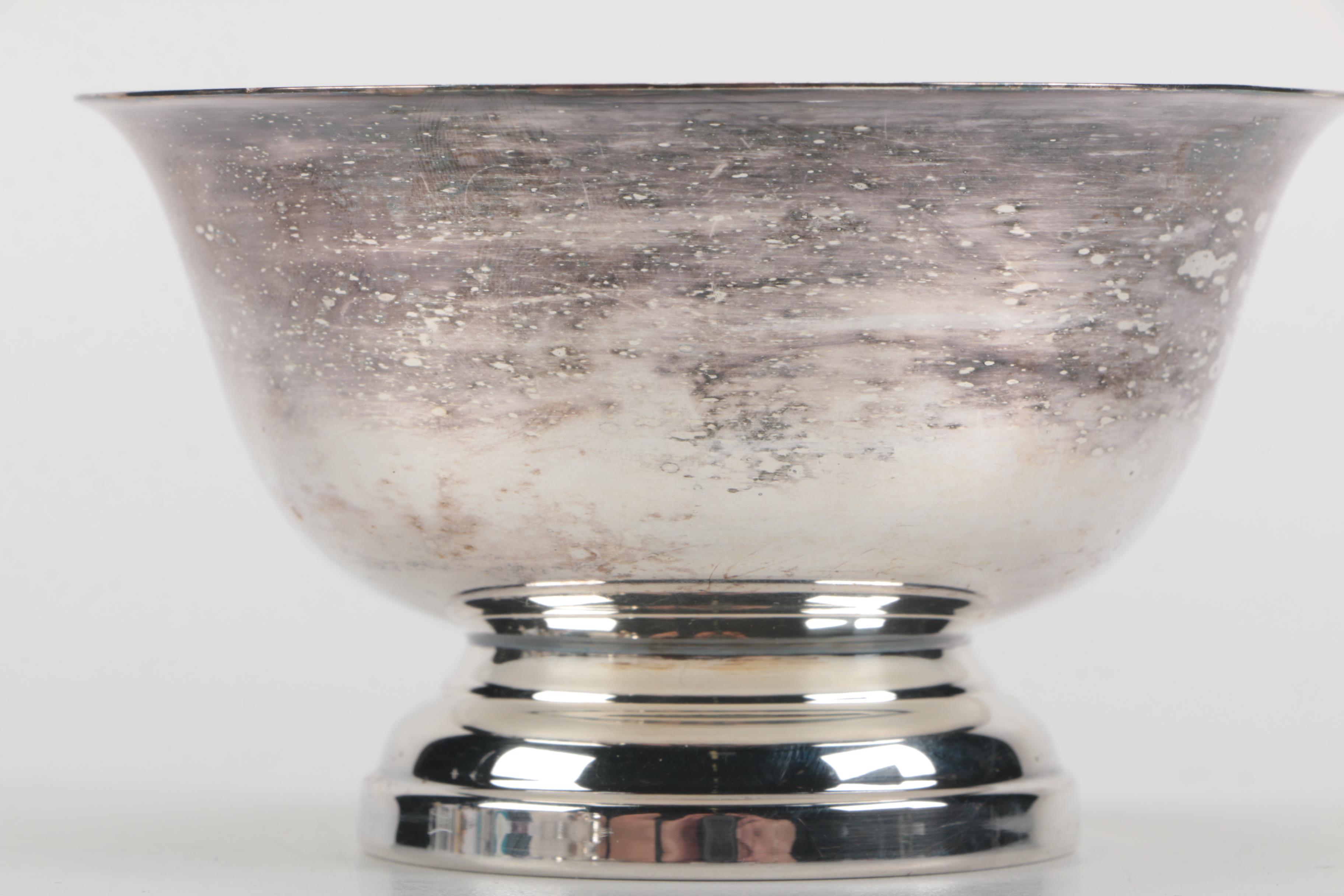 Selection of Silver Plate Servingware Featuring Reed & Barton