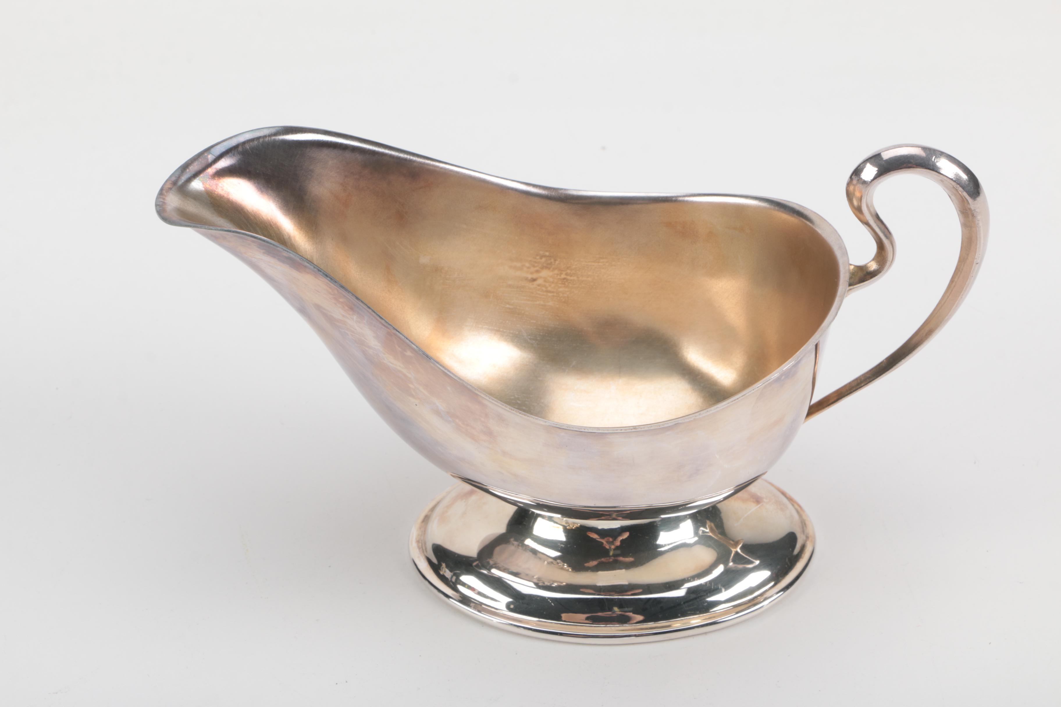 Selection of Silver Plate Servingware Featuring Reed & Barton