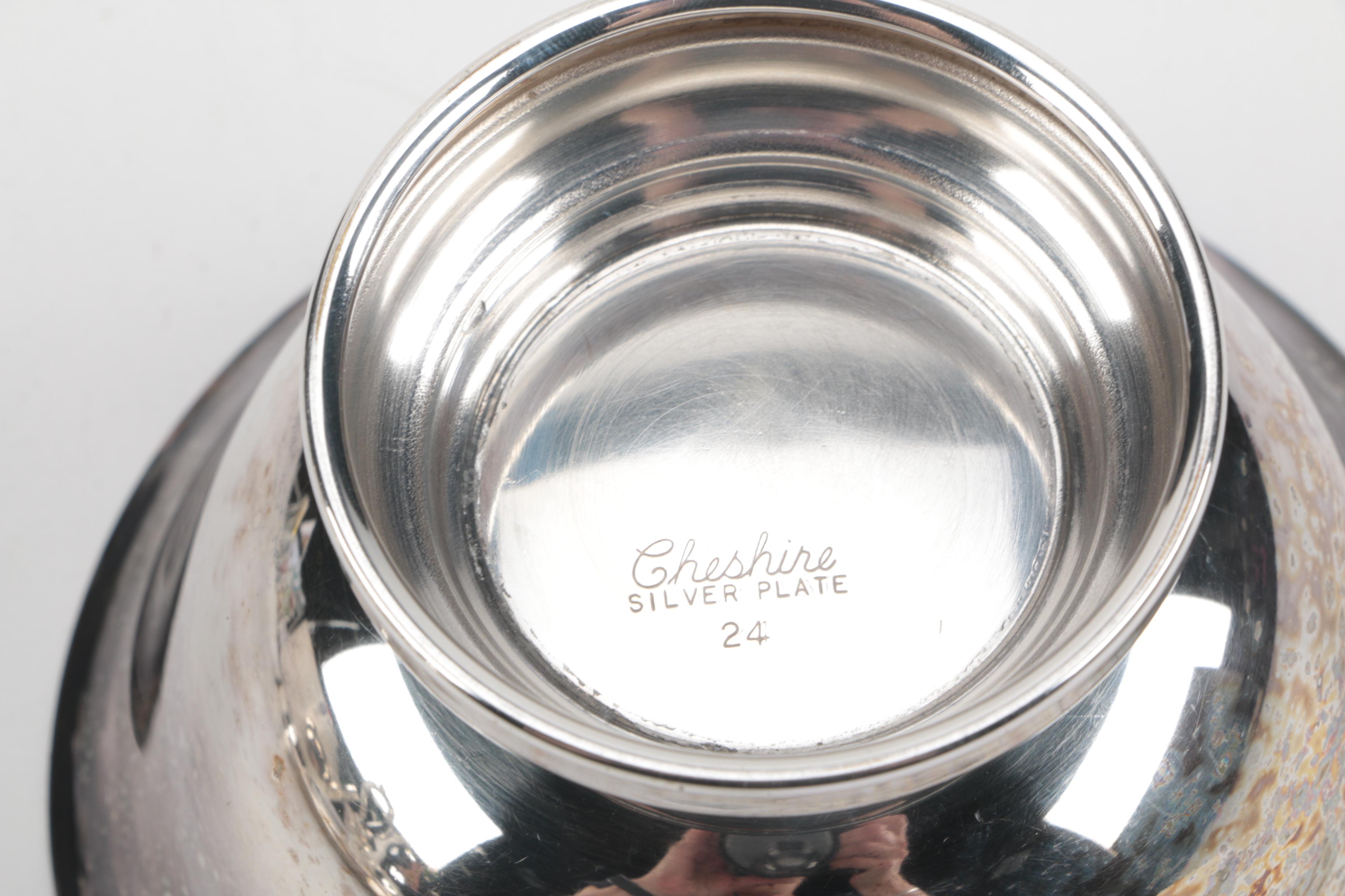 Selection of Silver Plate Servingware Featuring Reed & Barton