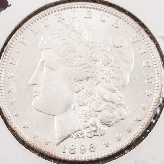 1896 Morgan Silver Dollar