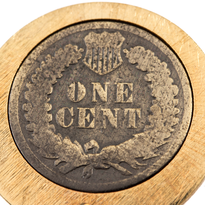 Walking Liberty Silver Eagle Necklace and an Indian Head Penny Keychain