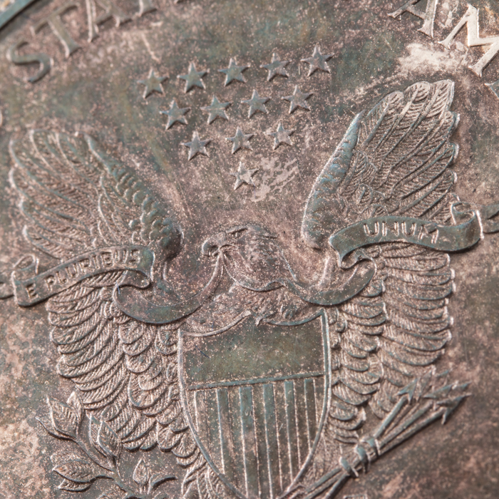 Walking Liberty Silver Eagle Necklace and an Indian Head Penny Keychain