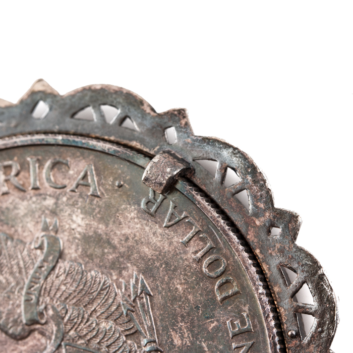 Walking Liberty Silver Eagle Necklace and an Indian Head Penny Keychain