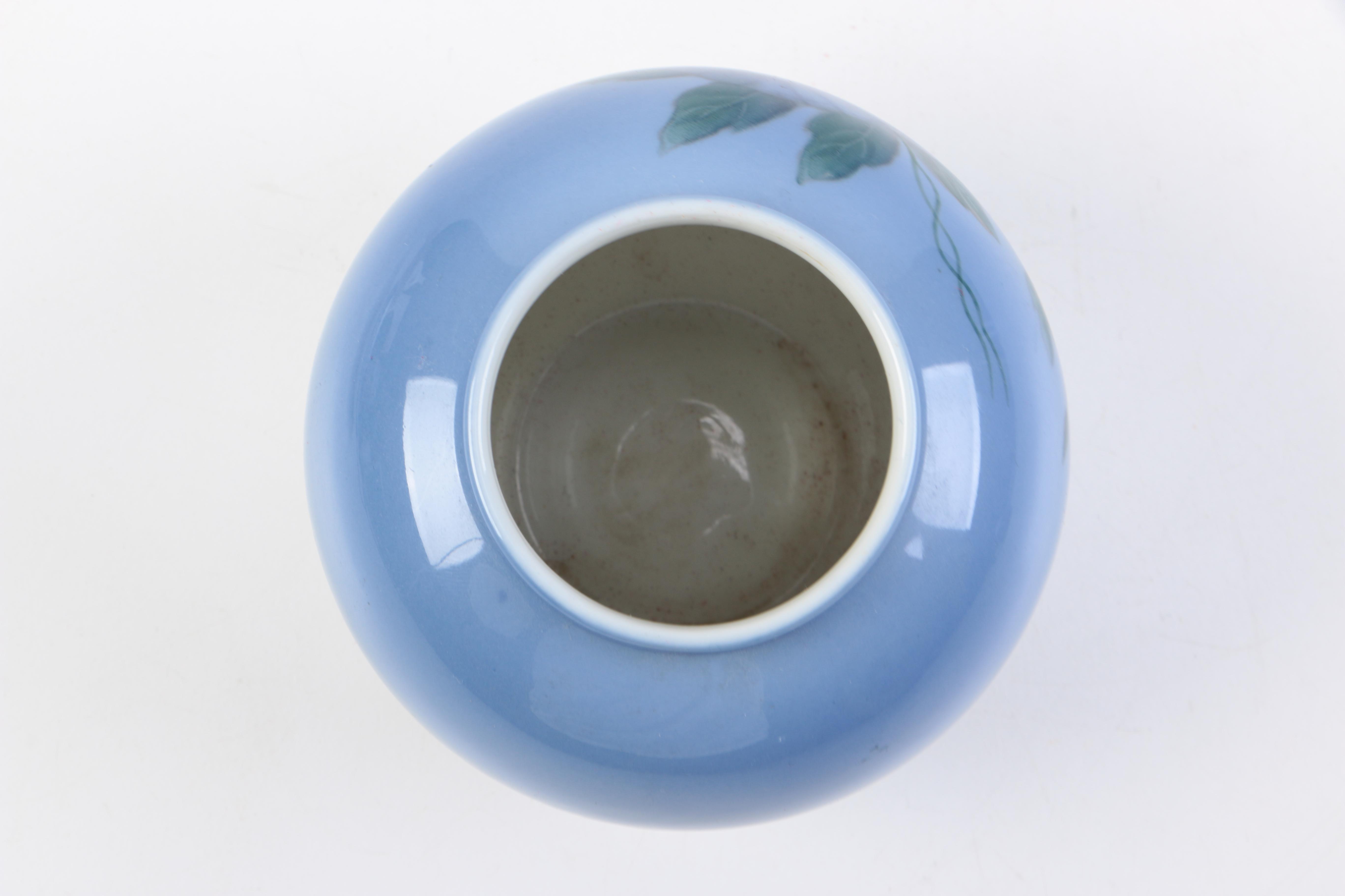 Blue and White Copenhagen Plates and Vases