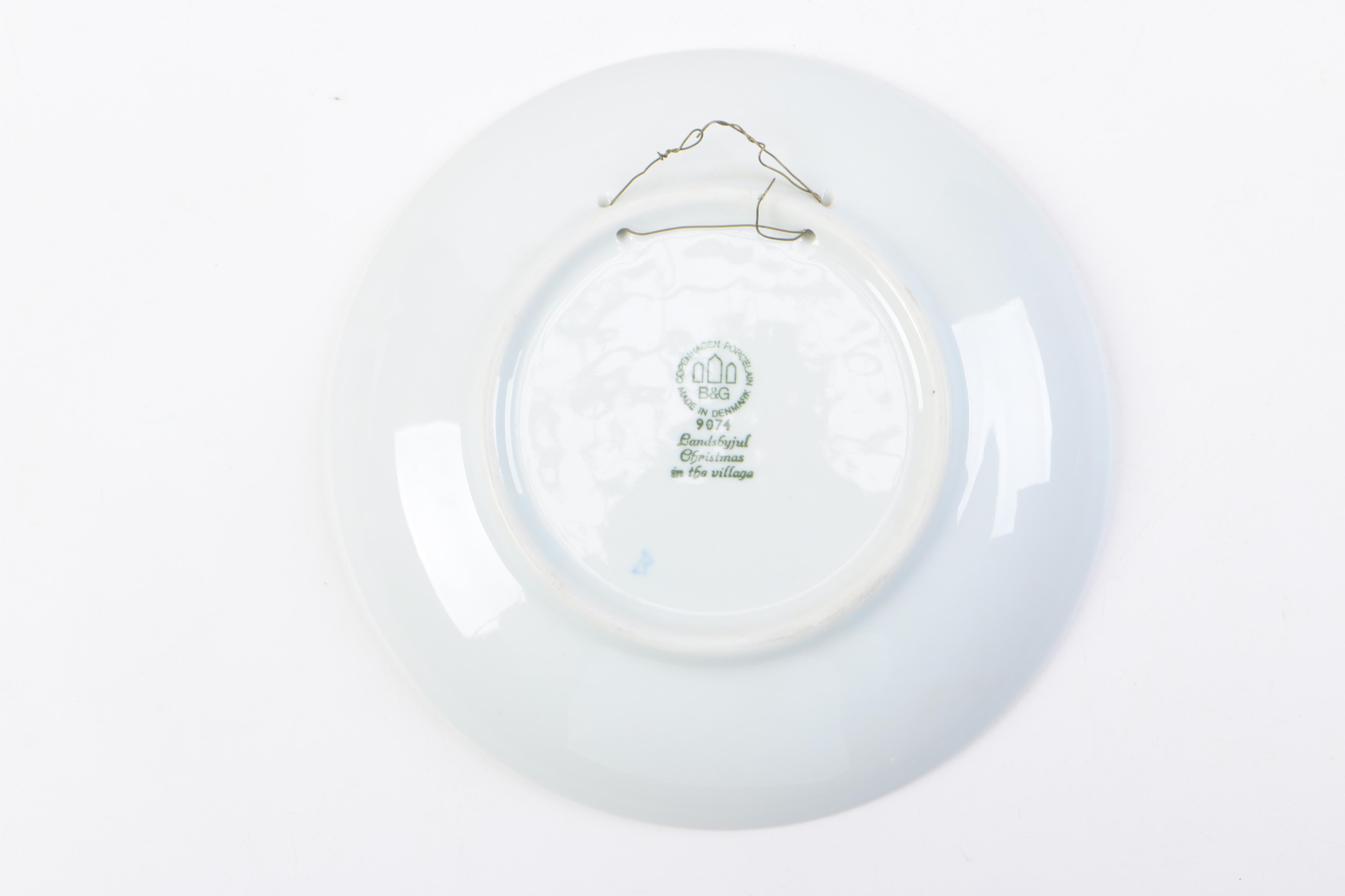 Blue and White Copenhagen Plates and Vases