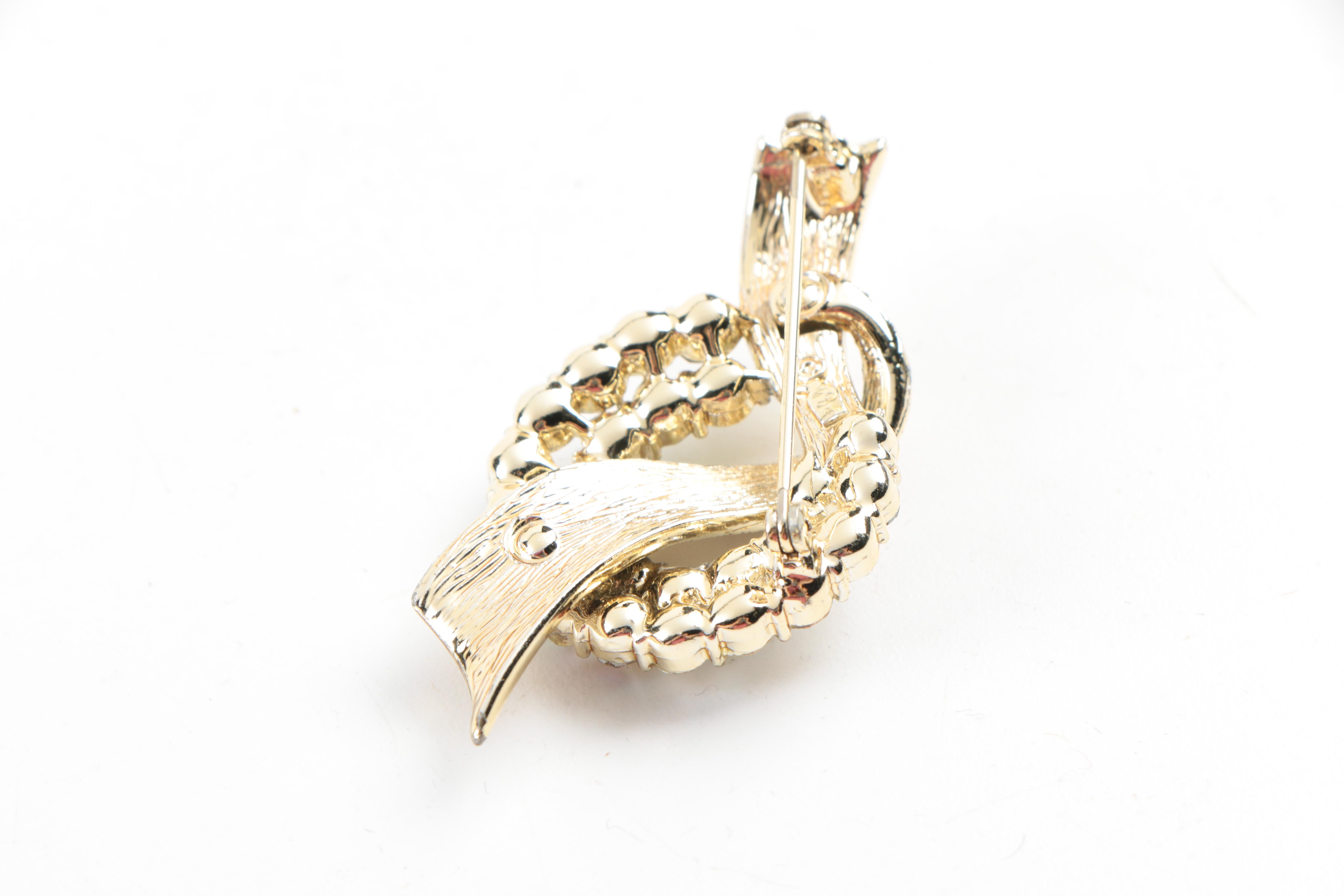 Assorted Aurora Borealis Jewelry Including Coro