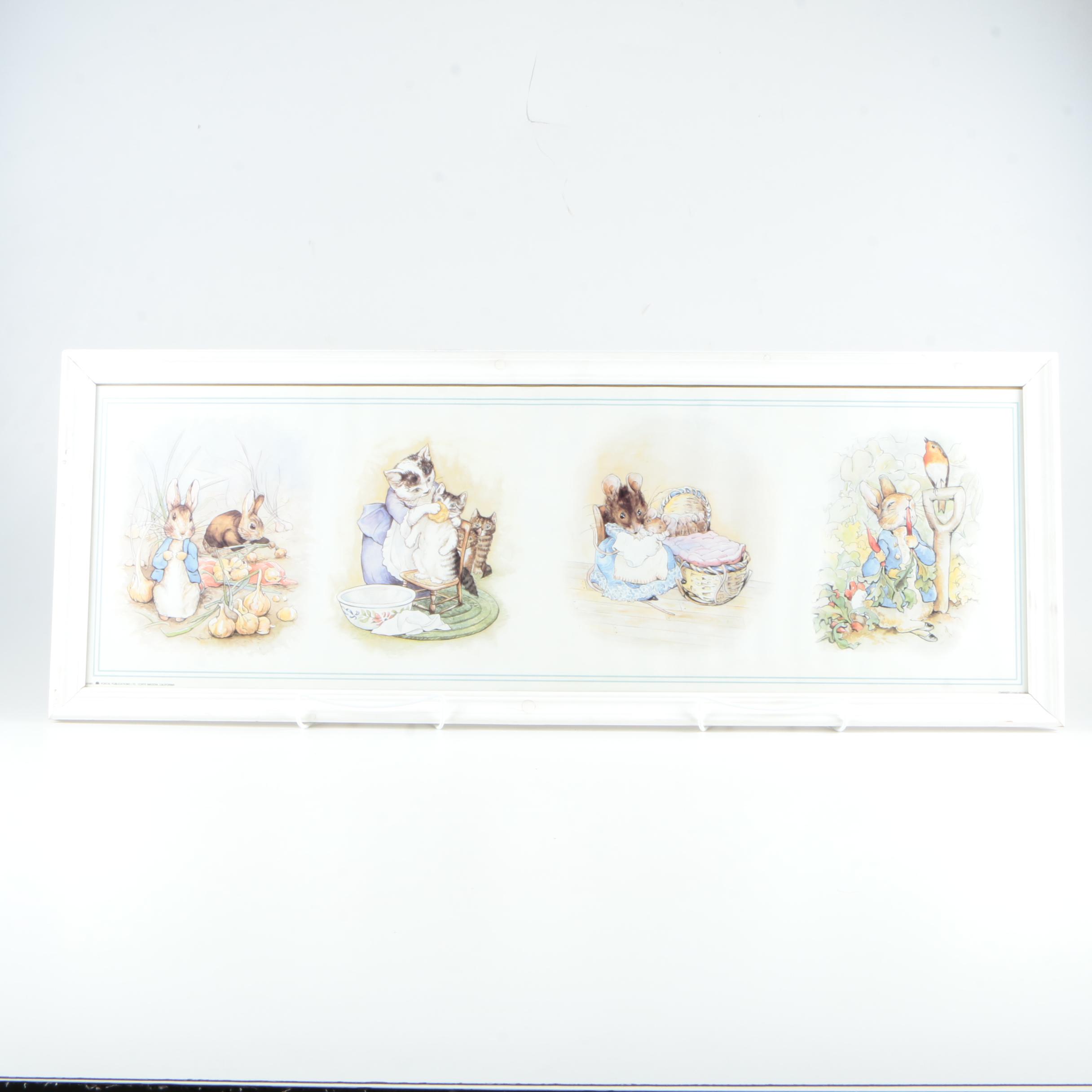 Offest Lithograph After Beatrix Potter of Storybook Illustrations
