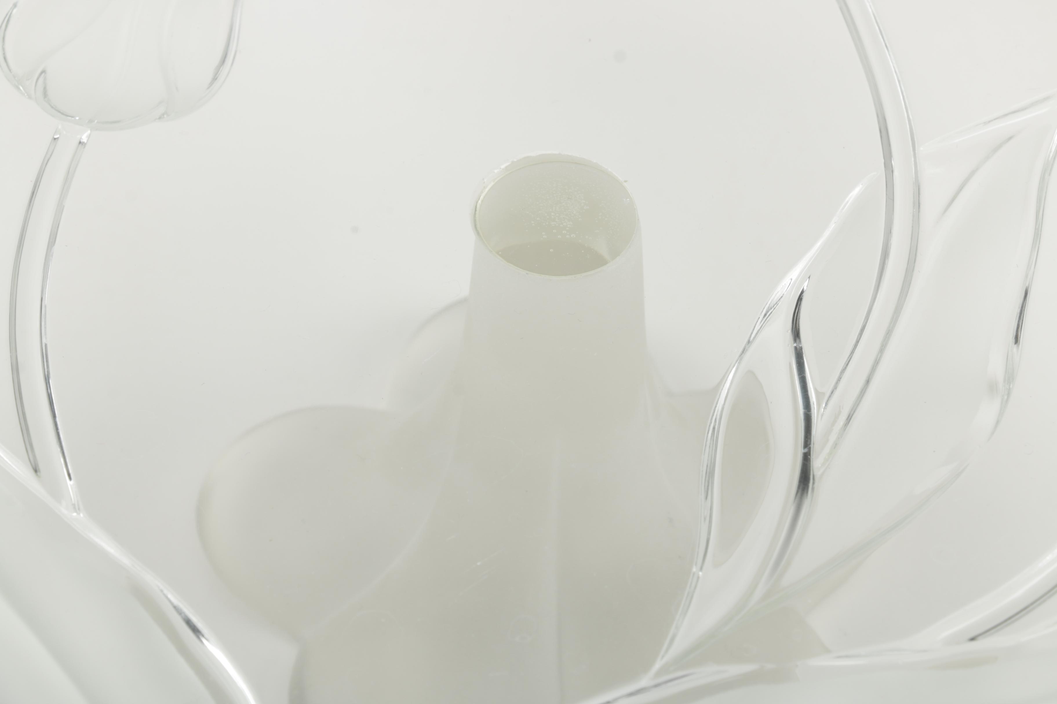 Three Glass Cake Stands