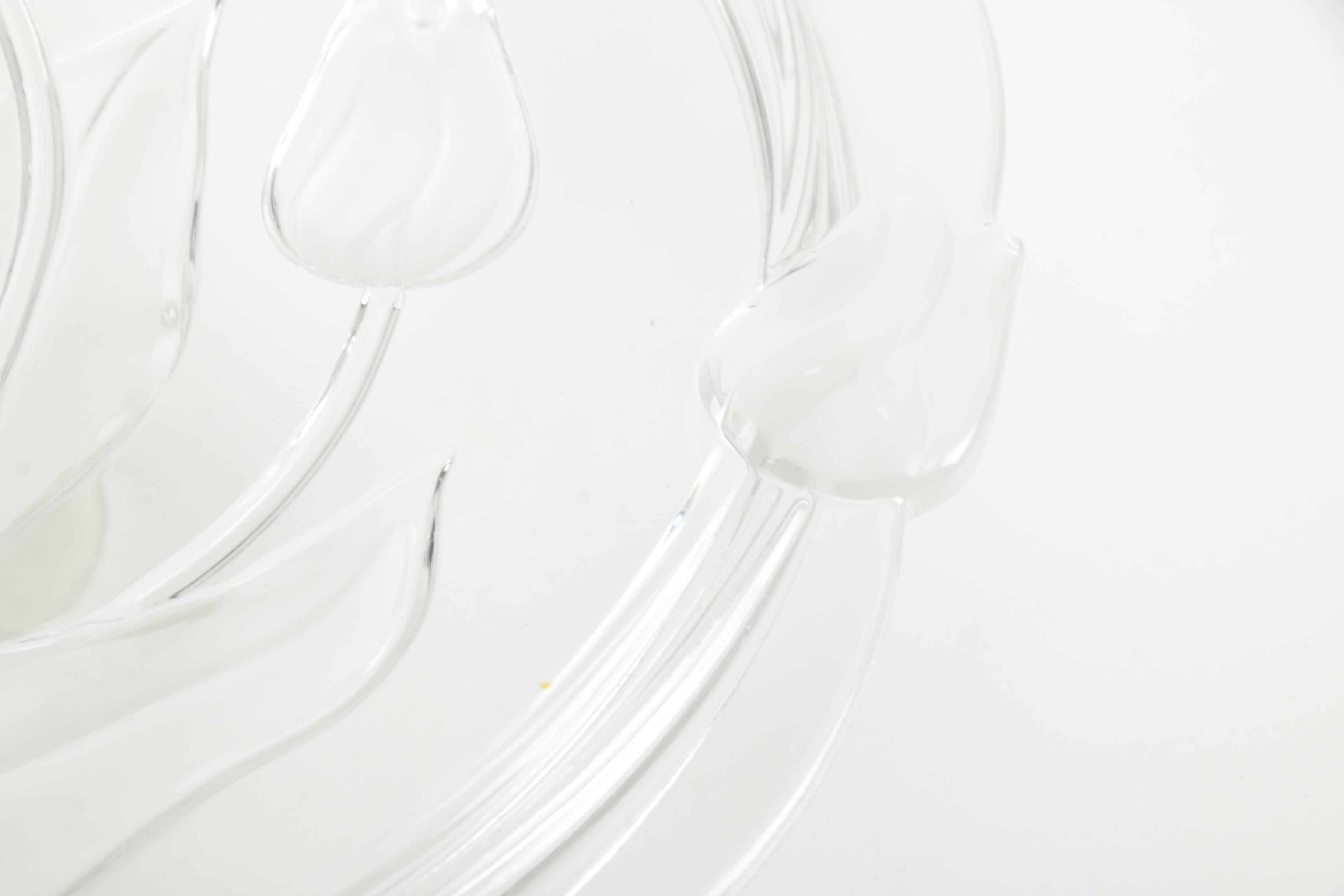 Three Glass Cake Stands