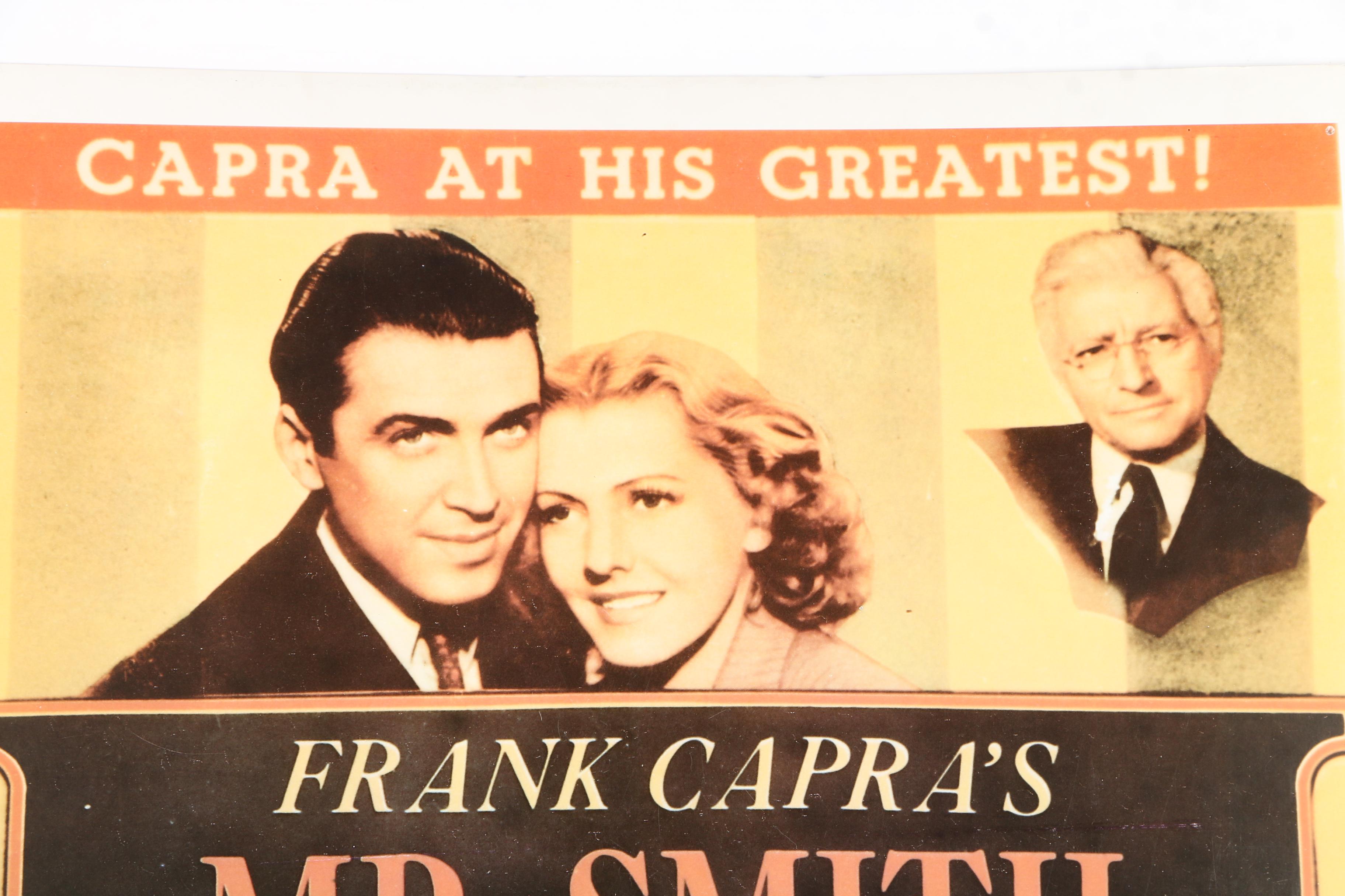 "Mr. Smith Goes to Washington" Offset Lithograph Poster