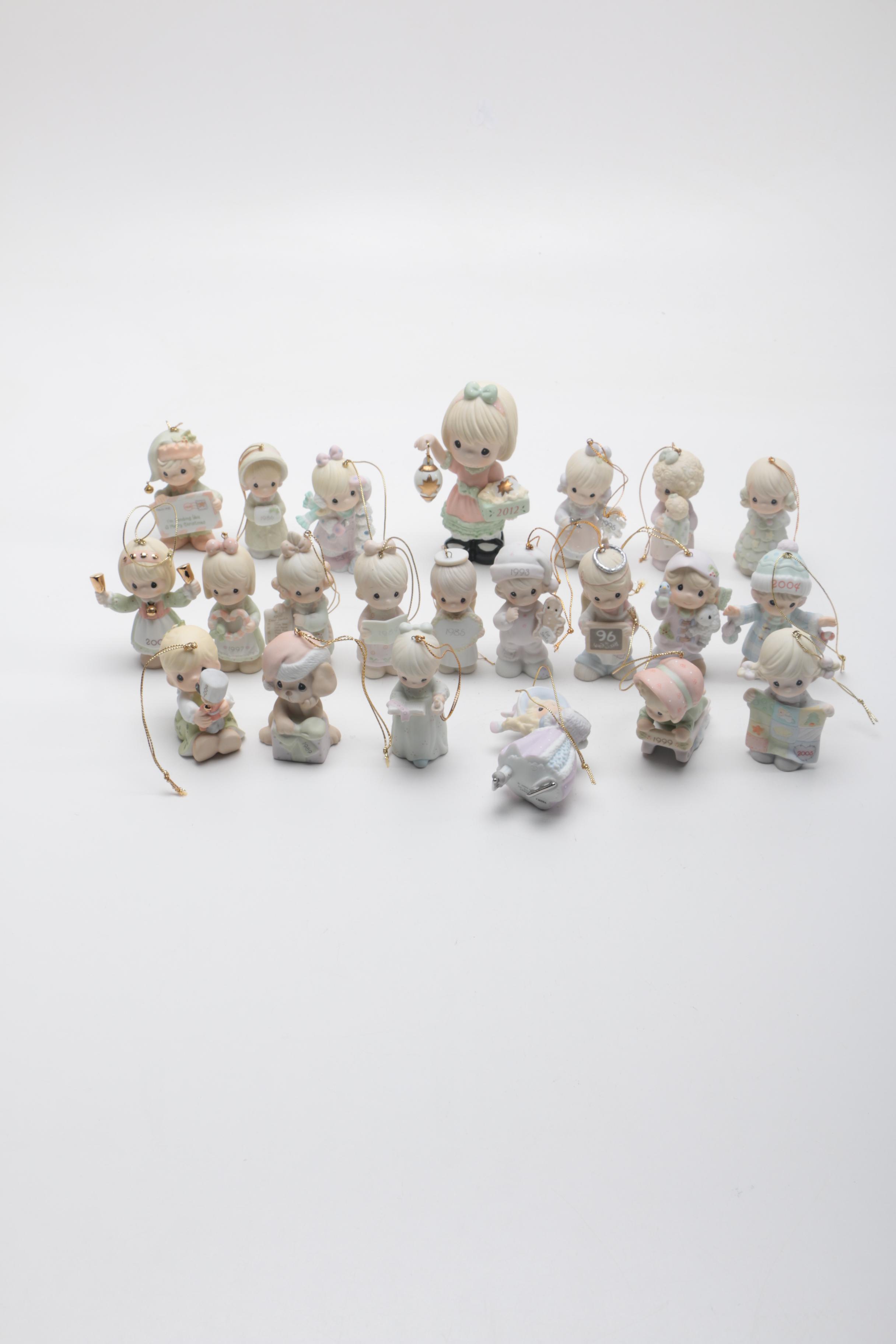 Assorted Precious Moments Ornaments