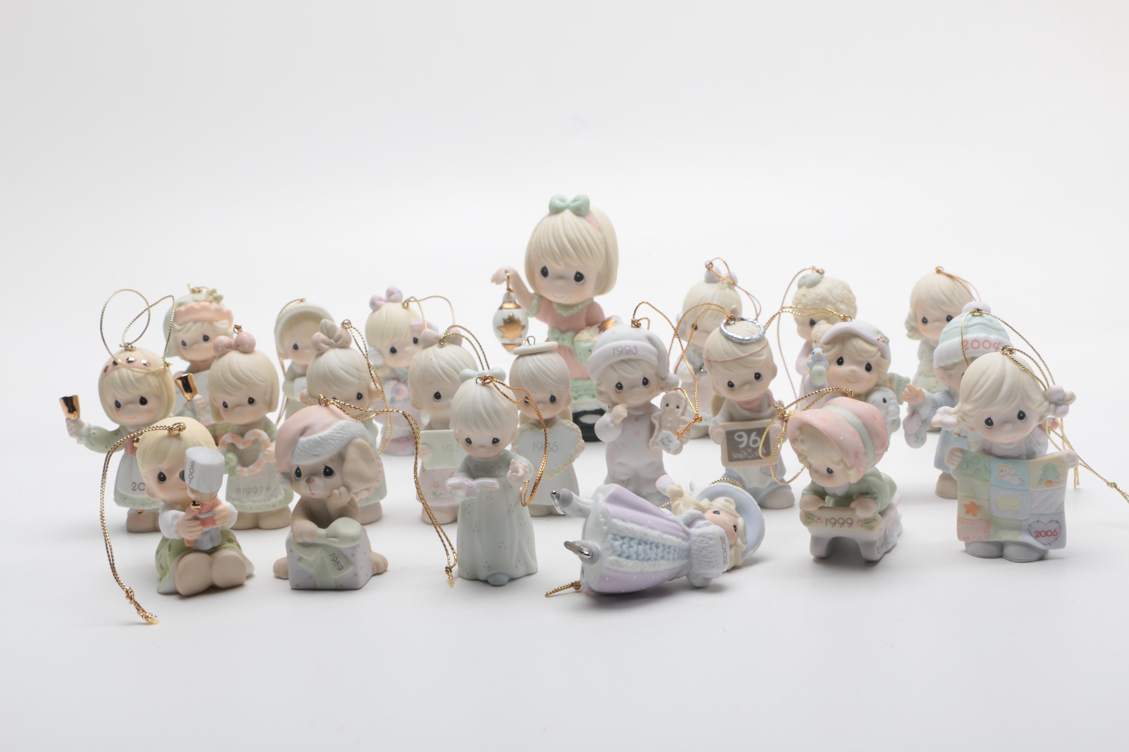 Assorted Precious Moments Ornaments