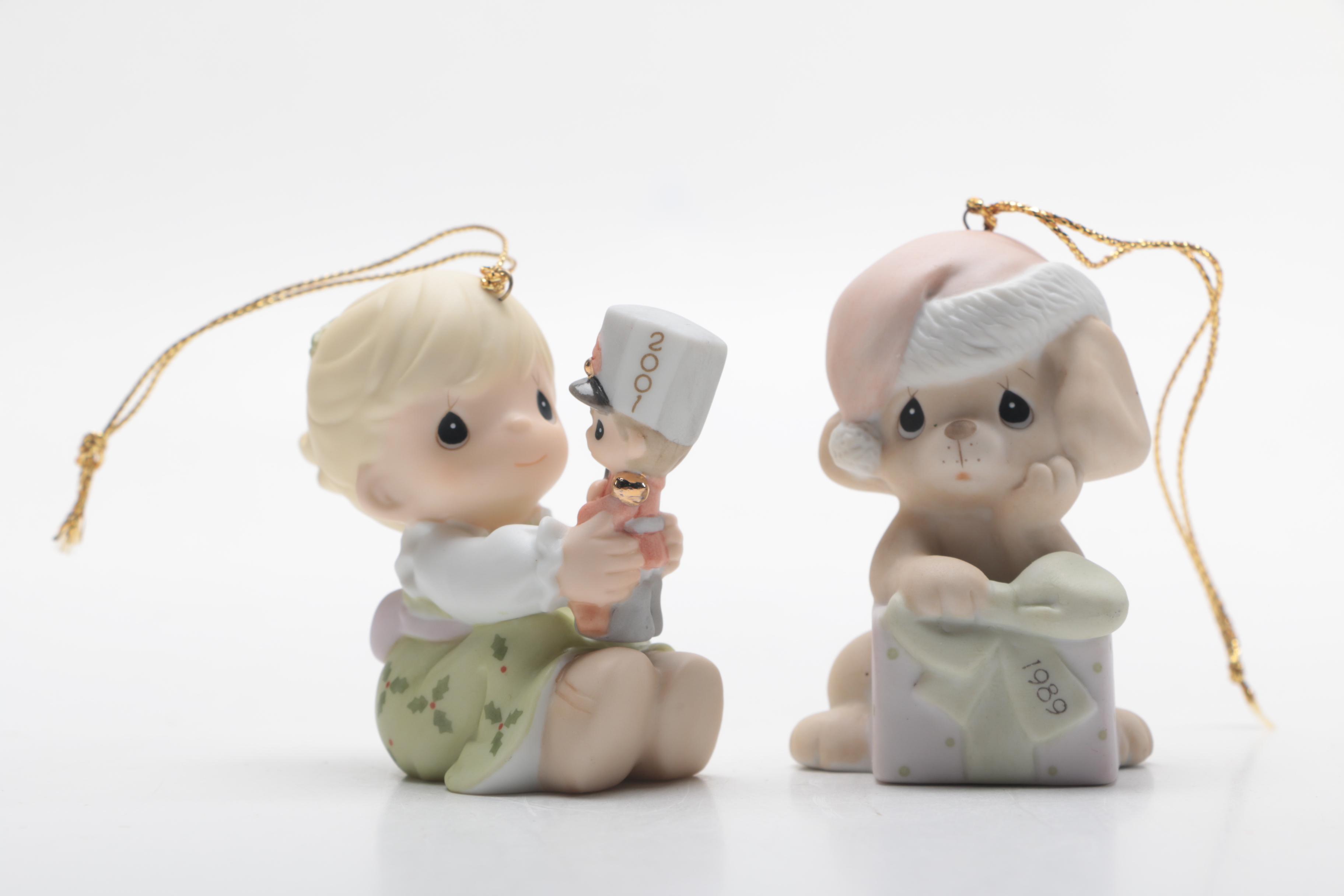 Assorted Precious Moments Ornaments