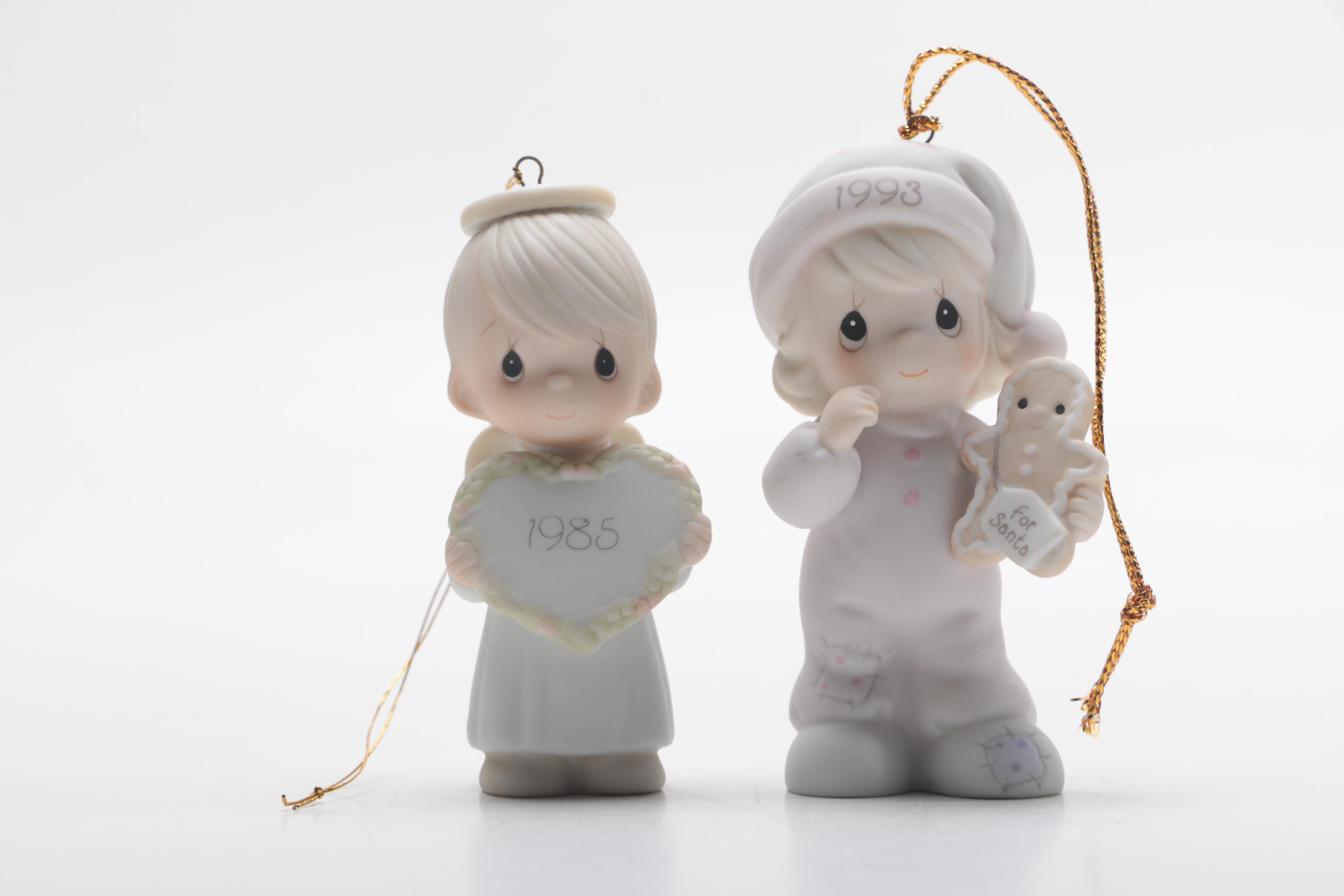 Assorted Precious Moments Ornaments