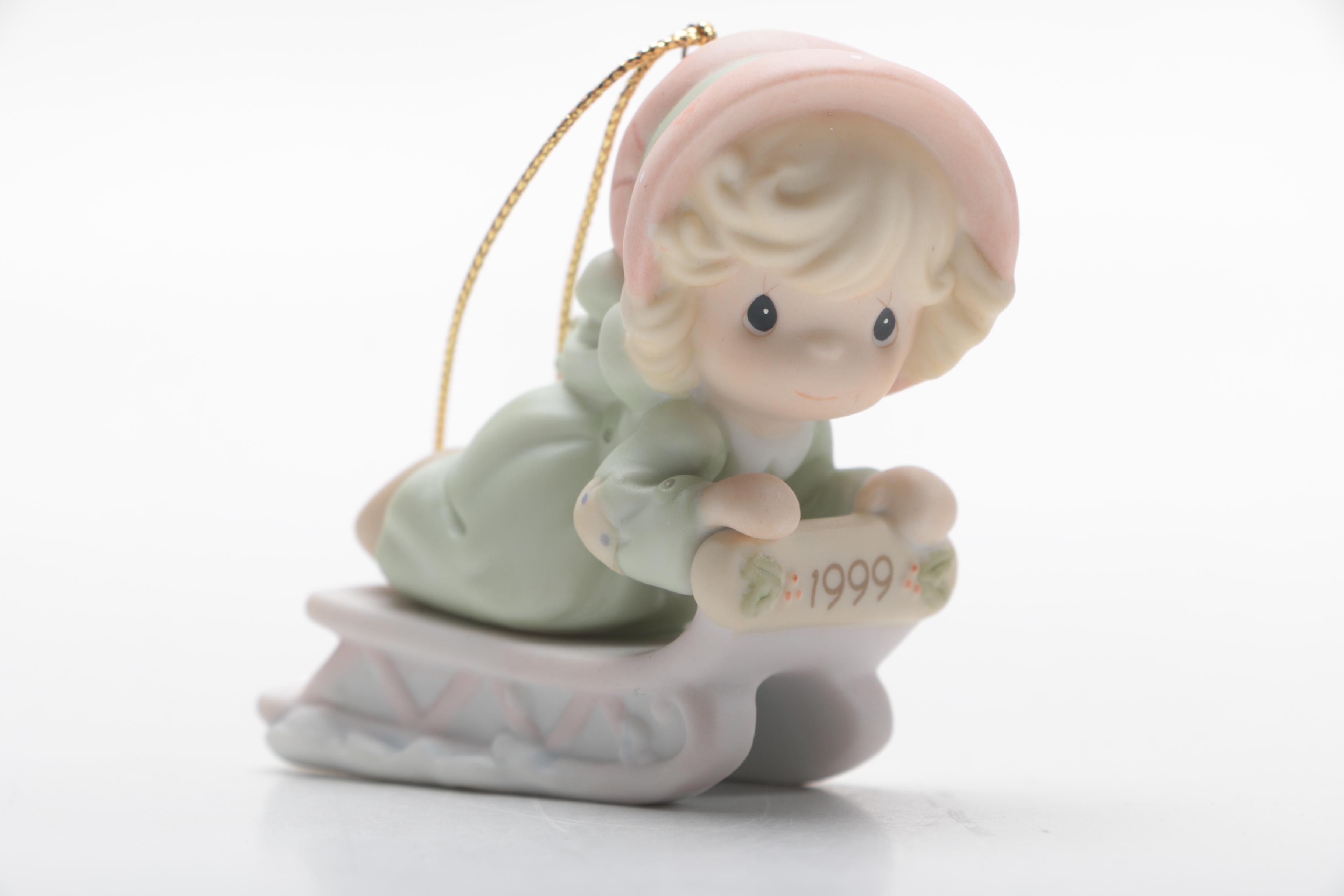 Assorted Precious Moments Ornaments