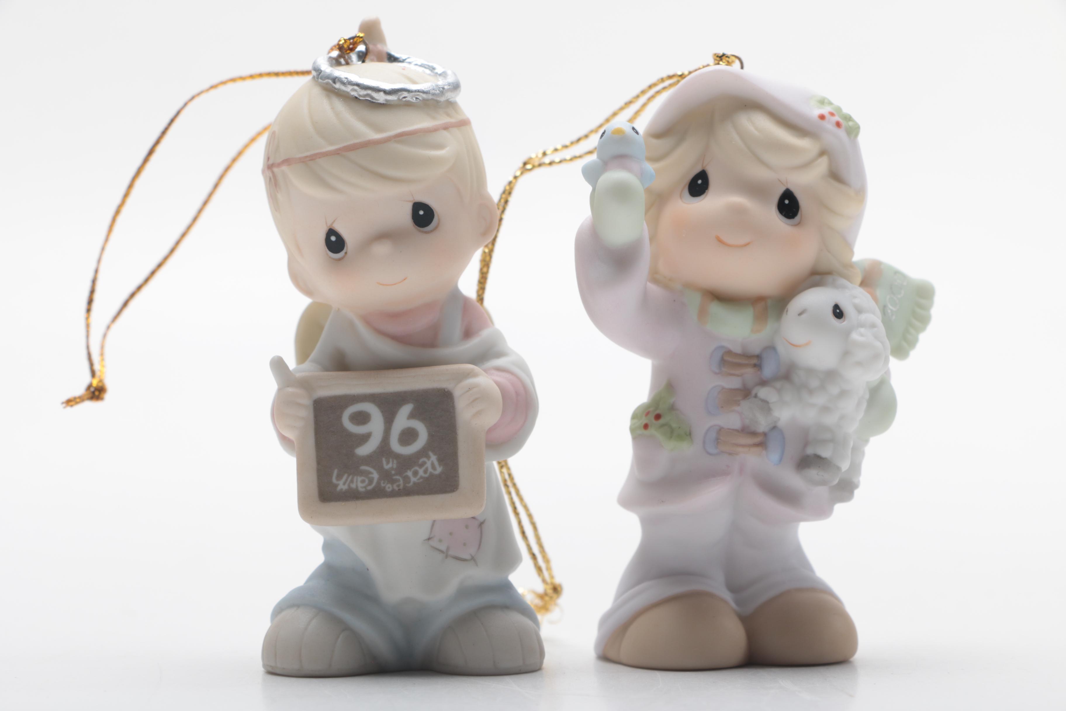 Assorted Precious Moments Ornaments