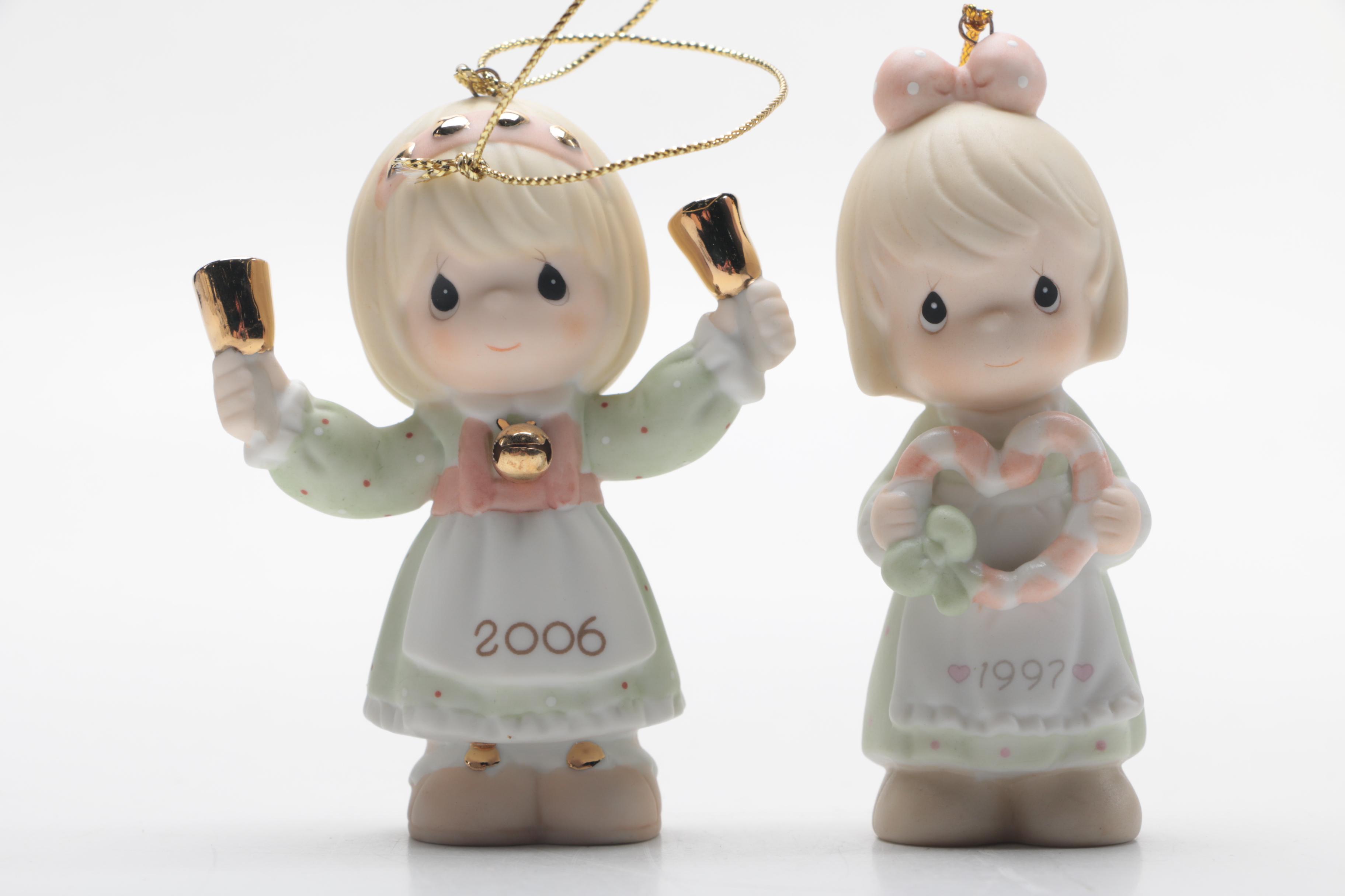 Assorted Precious Moments Ornaments