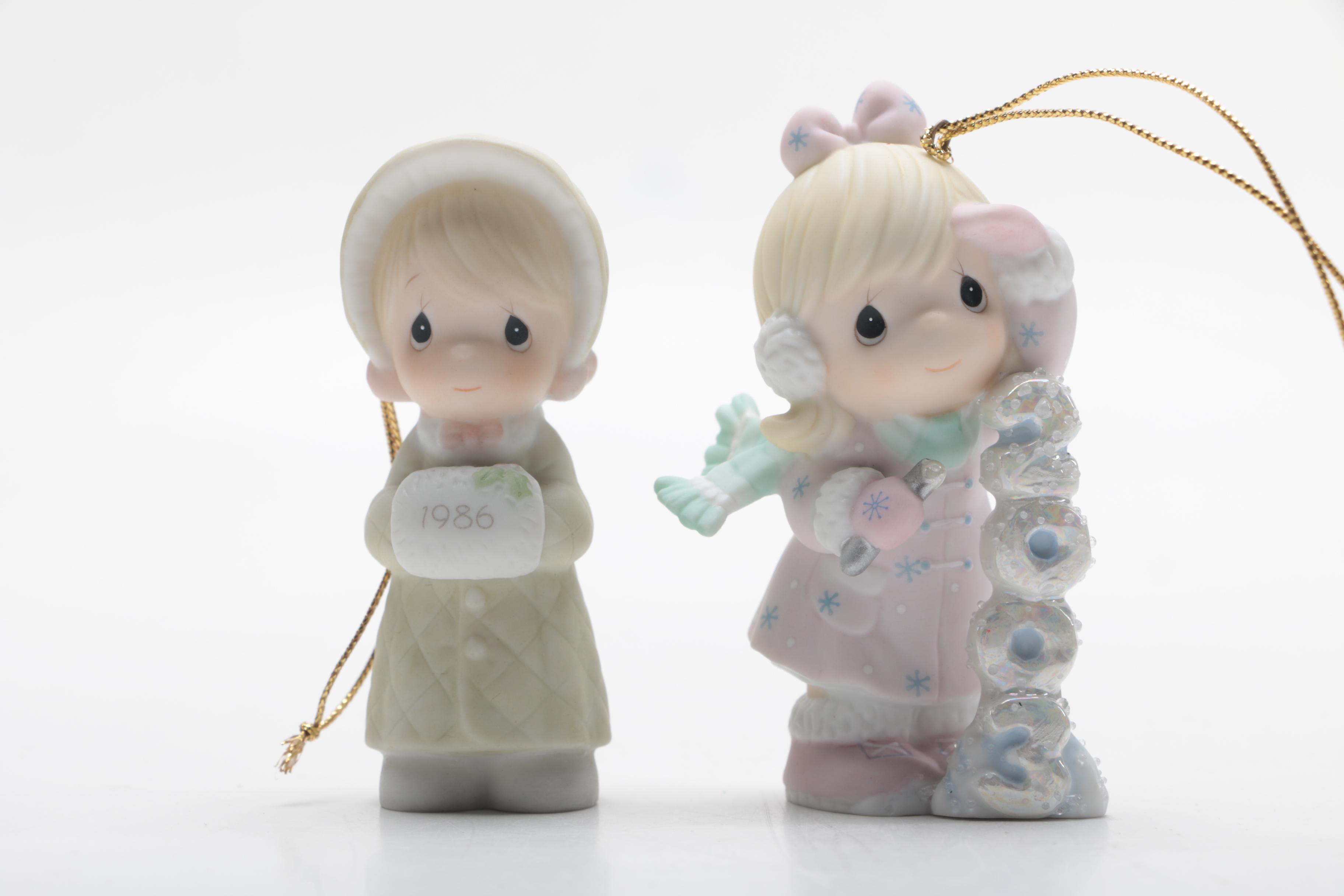 Assorted Precious Moments Ornaments