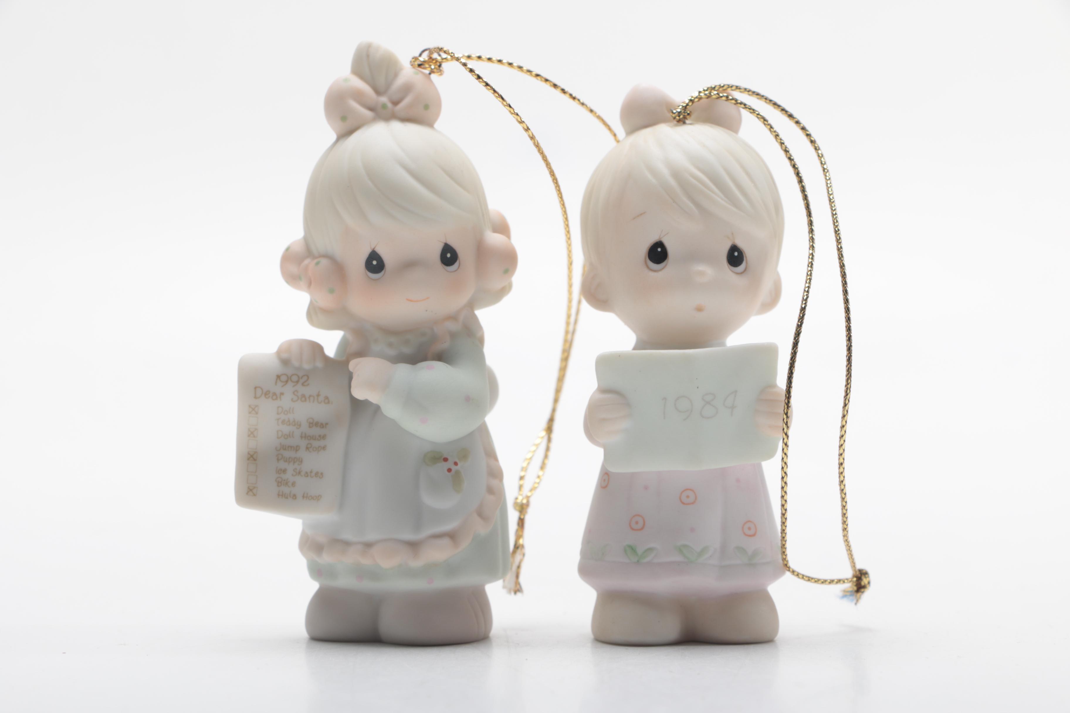 Assorted Precious Moments Ornaments