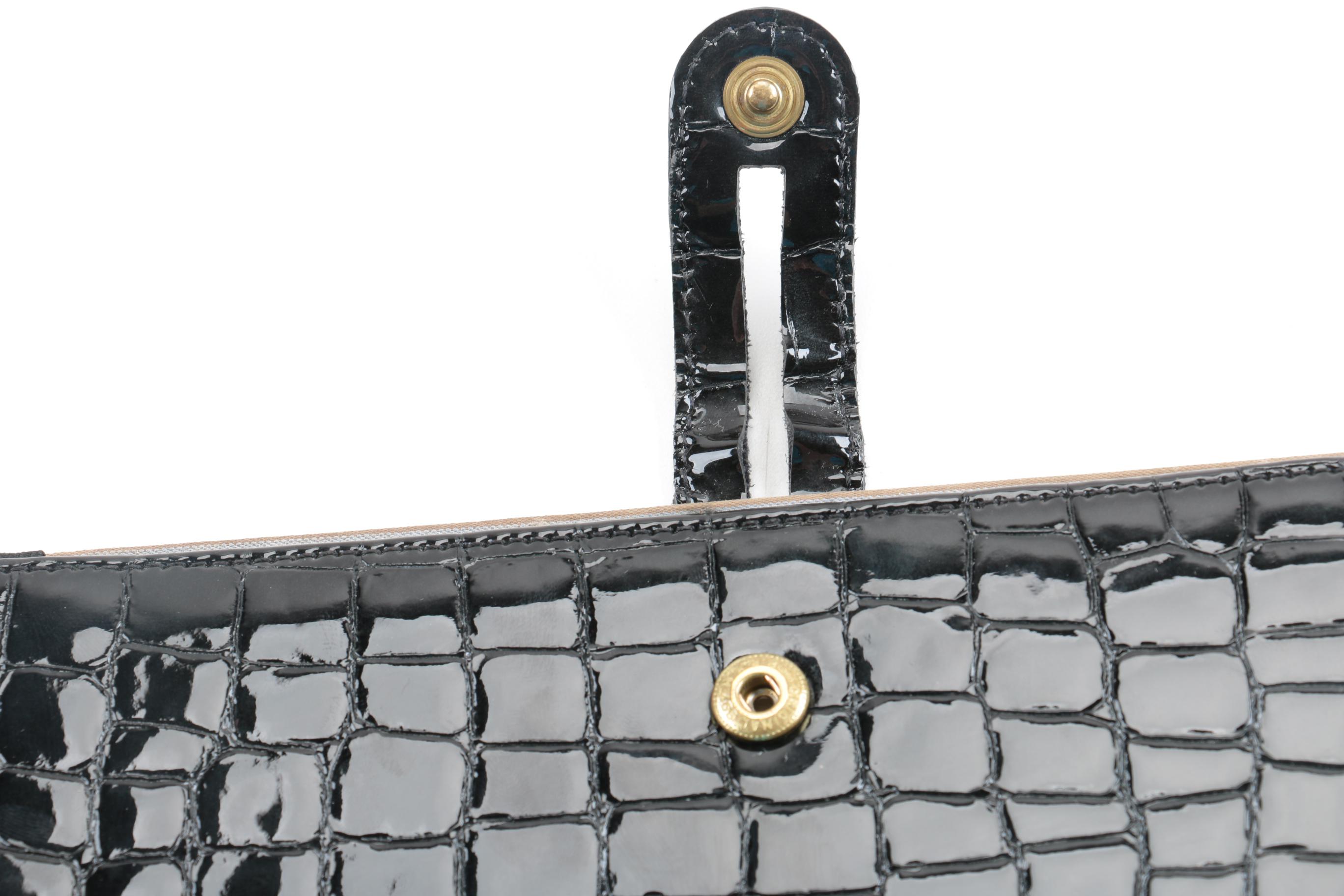 Kate spade Wristlet and black Abas Patent Leather iPad Case