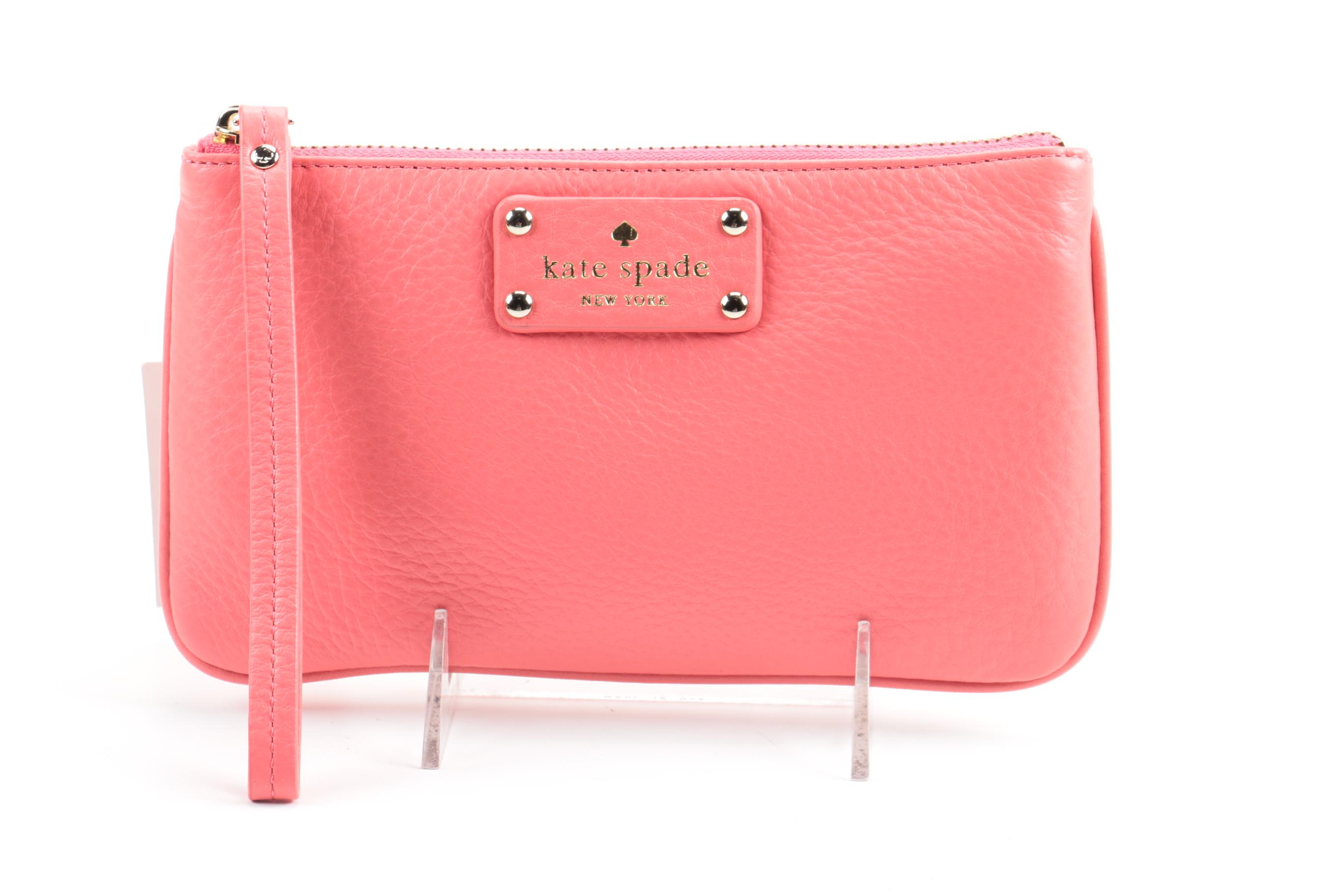 Kate spade Wristlet and black Abas Patent Leather iPad Case