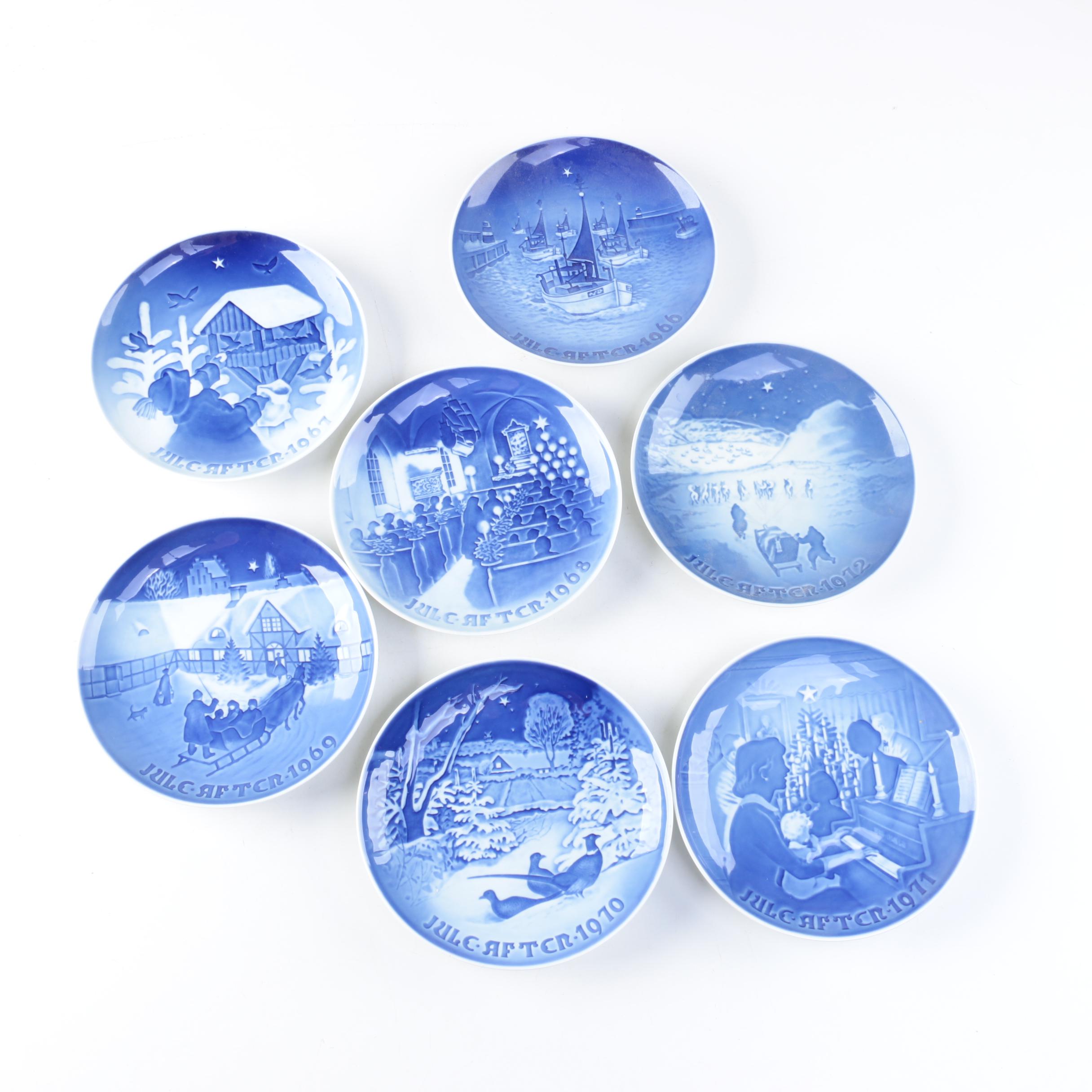Bing & Grondahl Danish Porcelain Christmas Plates