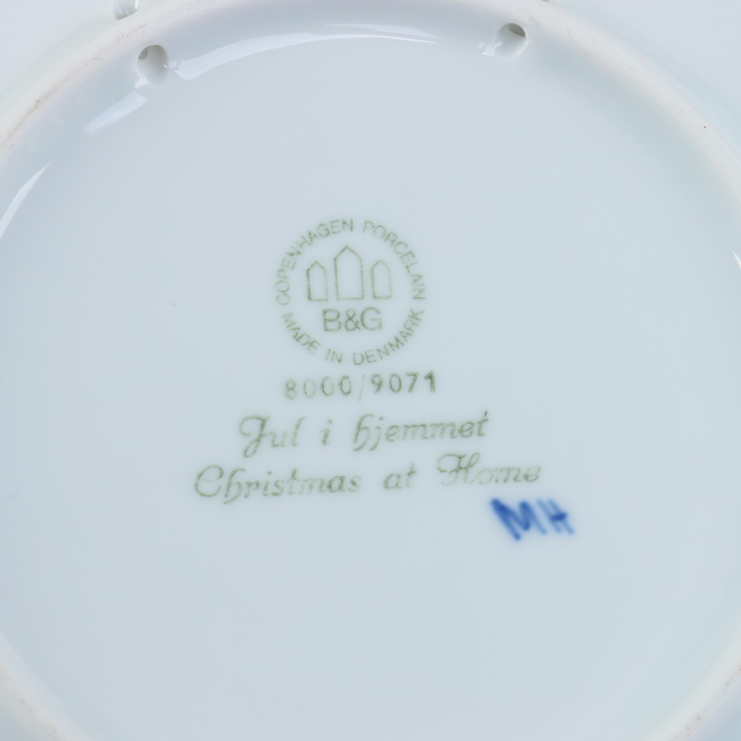 Bing & Grondahl Danish Porcelain Christmas Plates