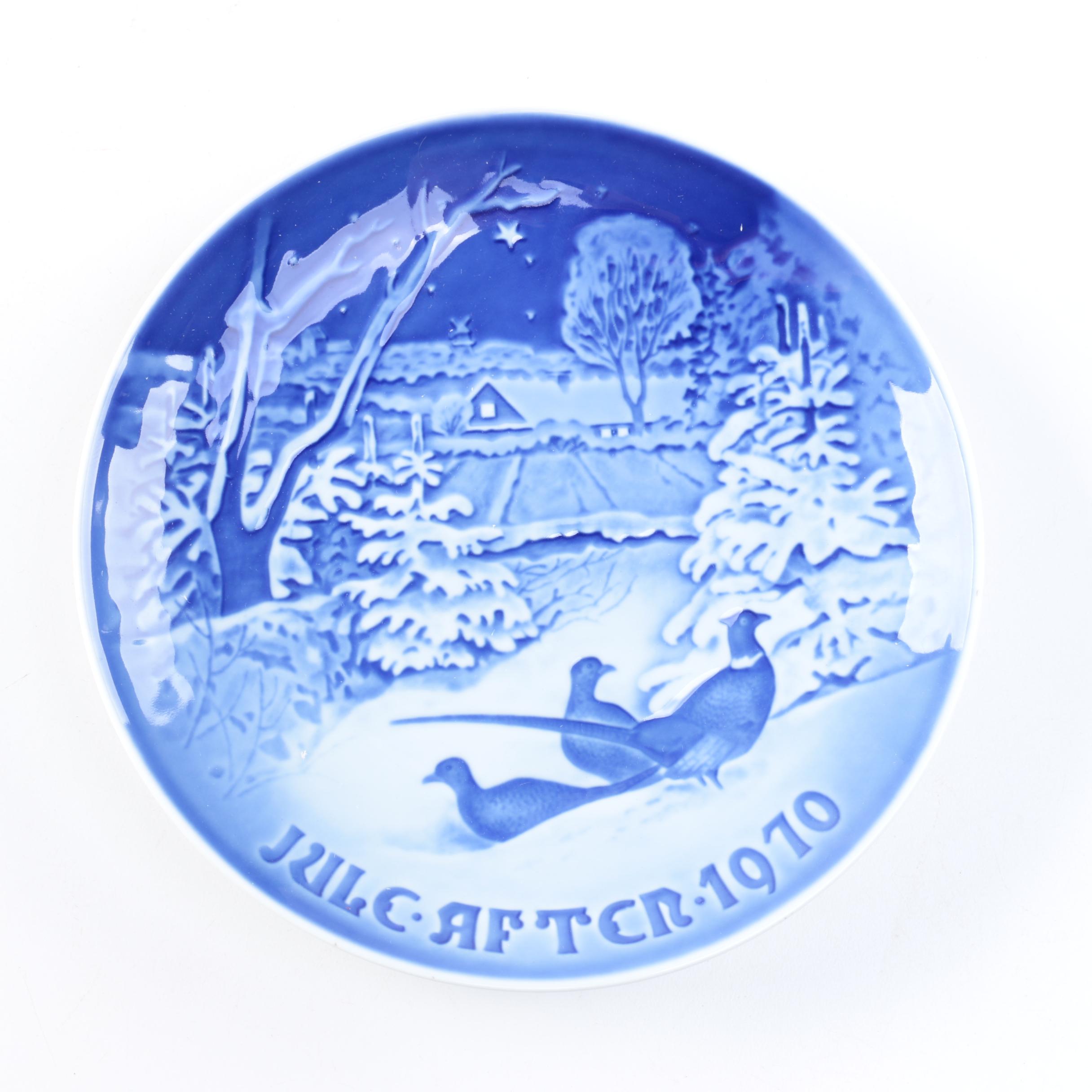 Bing & Grondahl Danish Porcelain Christmas Plates