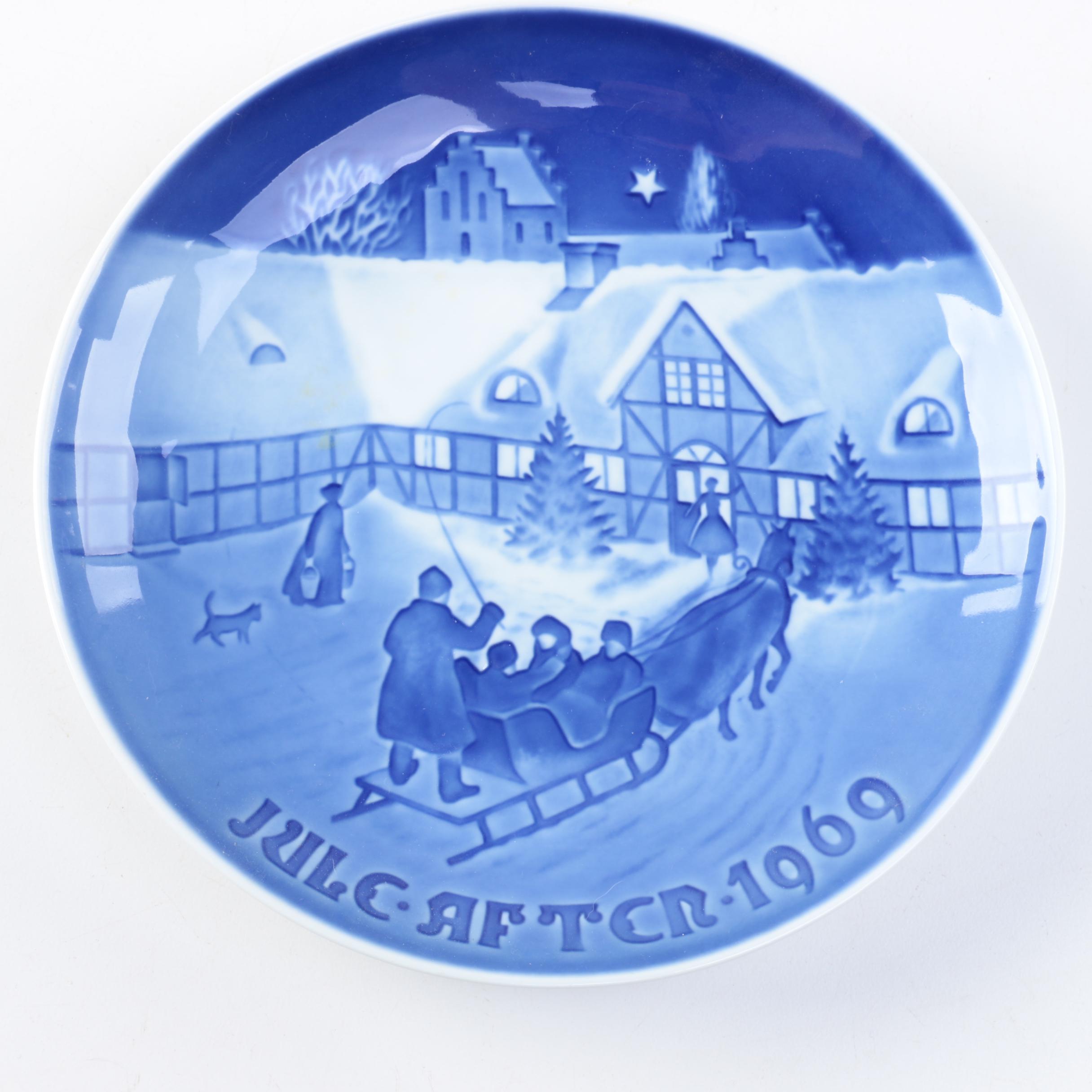 Bing & Grondahl Danish Porcelain Christmas Plates