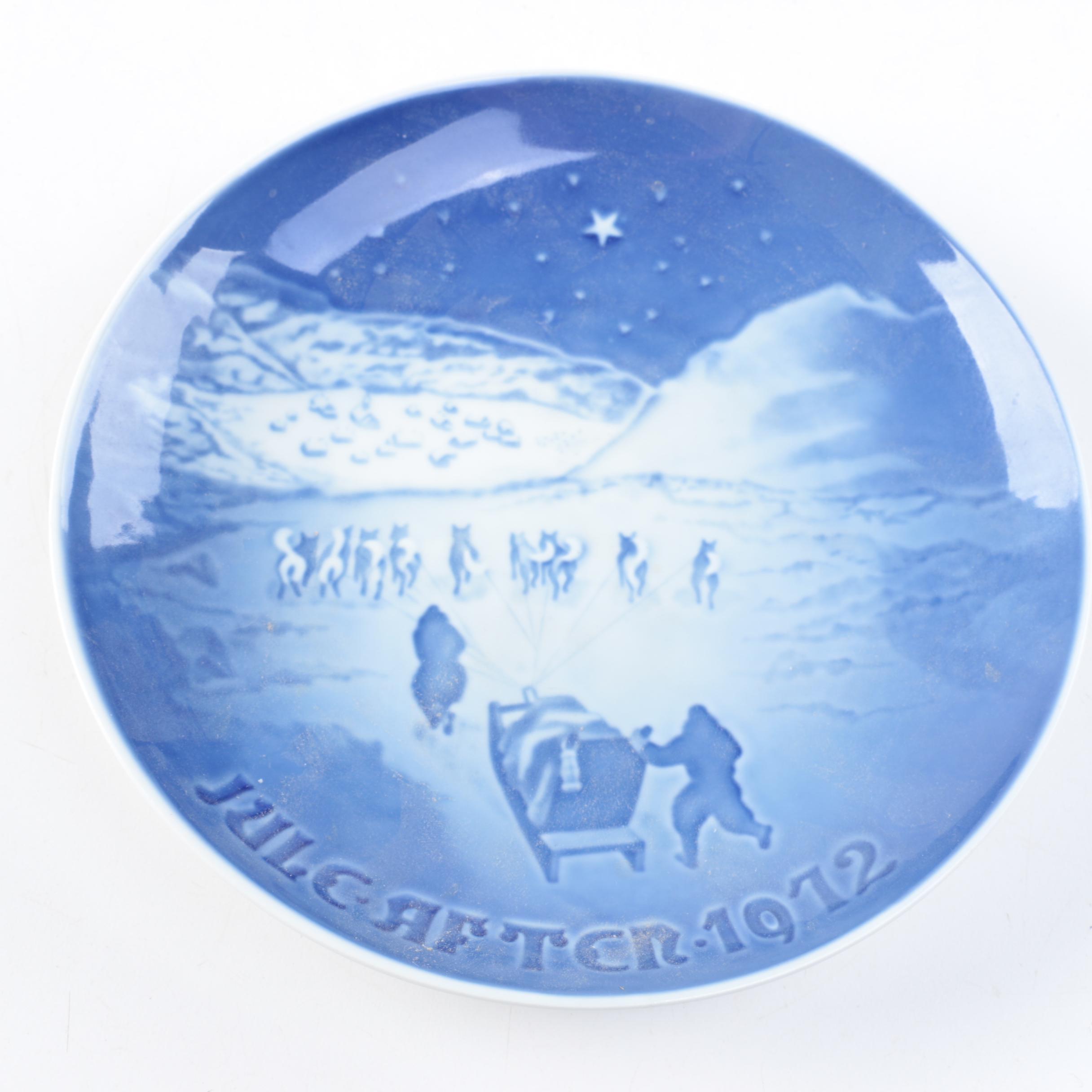 Bing & Grondahl Danish Porcelain Christmas Plates