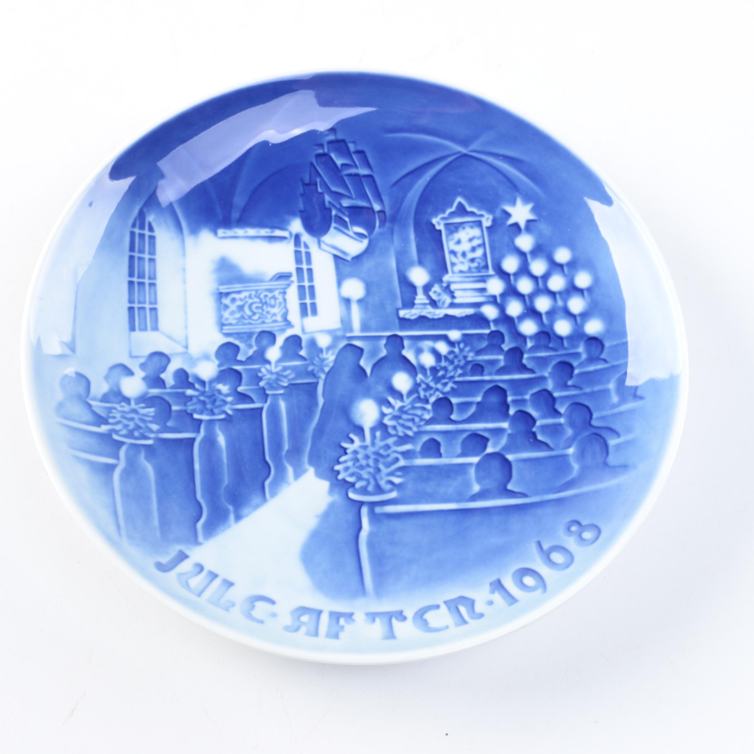 Bing & Grondahl Danish Porcelain Christmas Plates