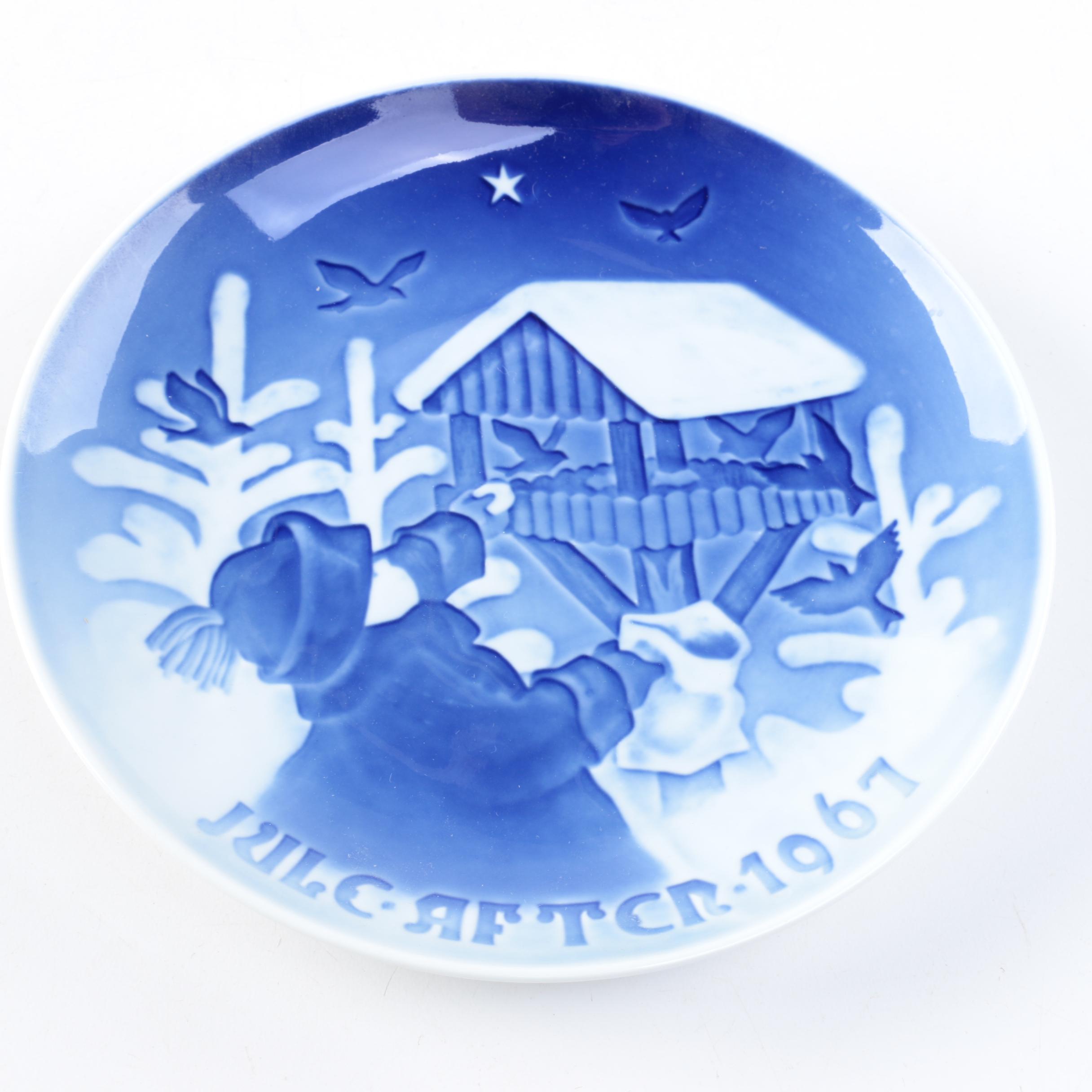 Bing & Grondahl Danish Porcelain Christmas Plates