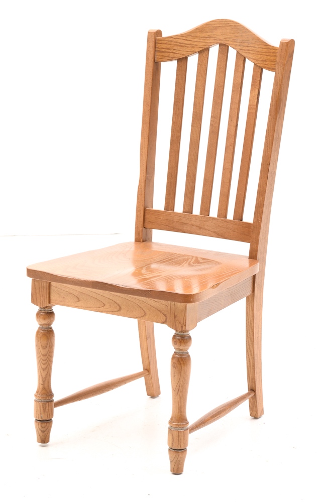 Broyhill Oak Desk with Hutch and Chair