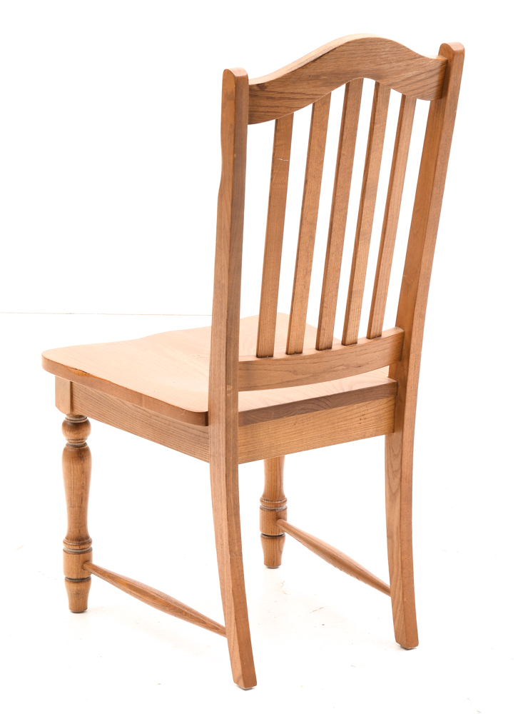 Broyhill Oak Desk with Hutch and Chair