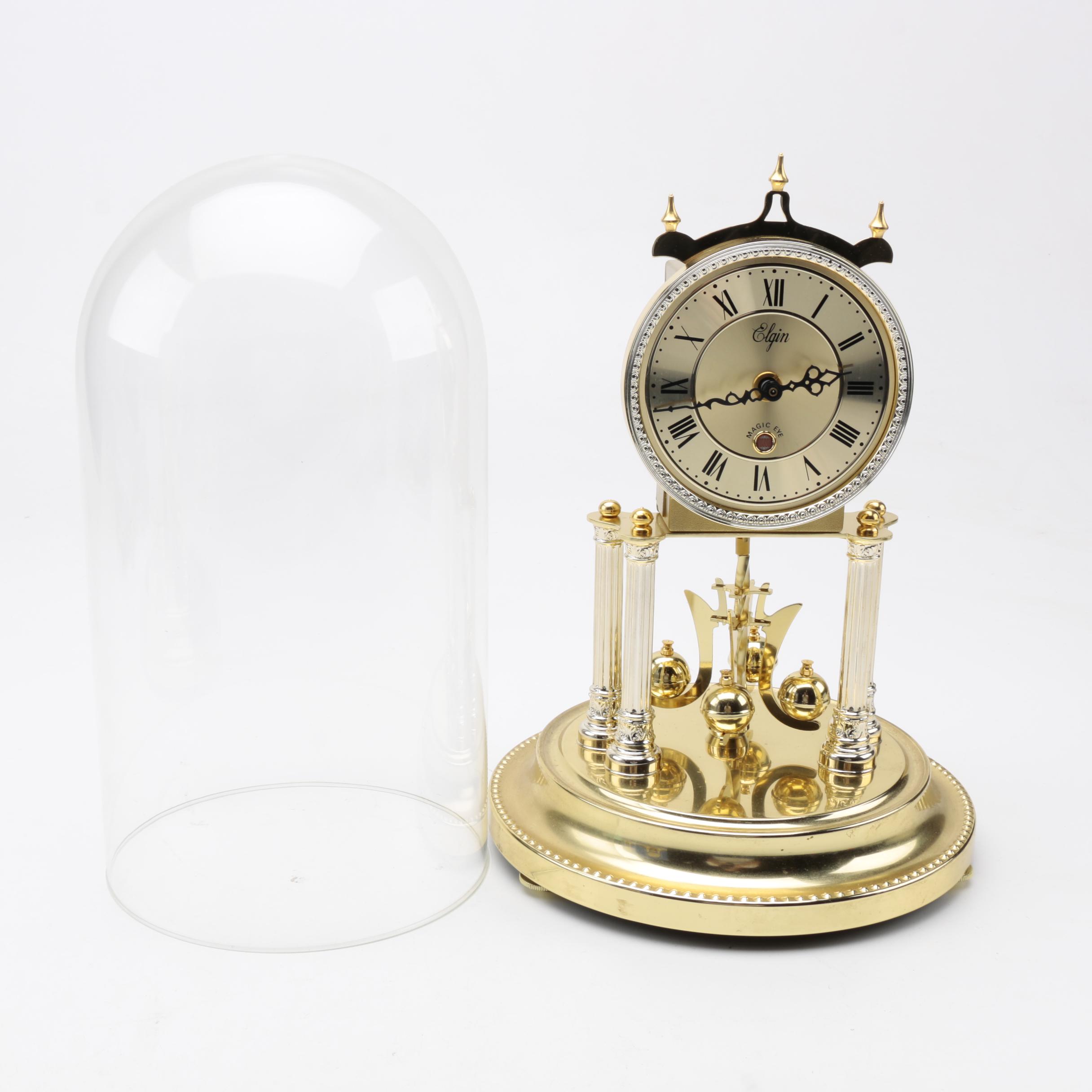Elgin "Olympia" Quartz Anniversary Clock