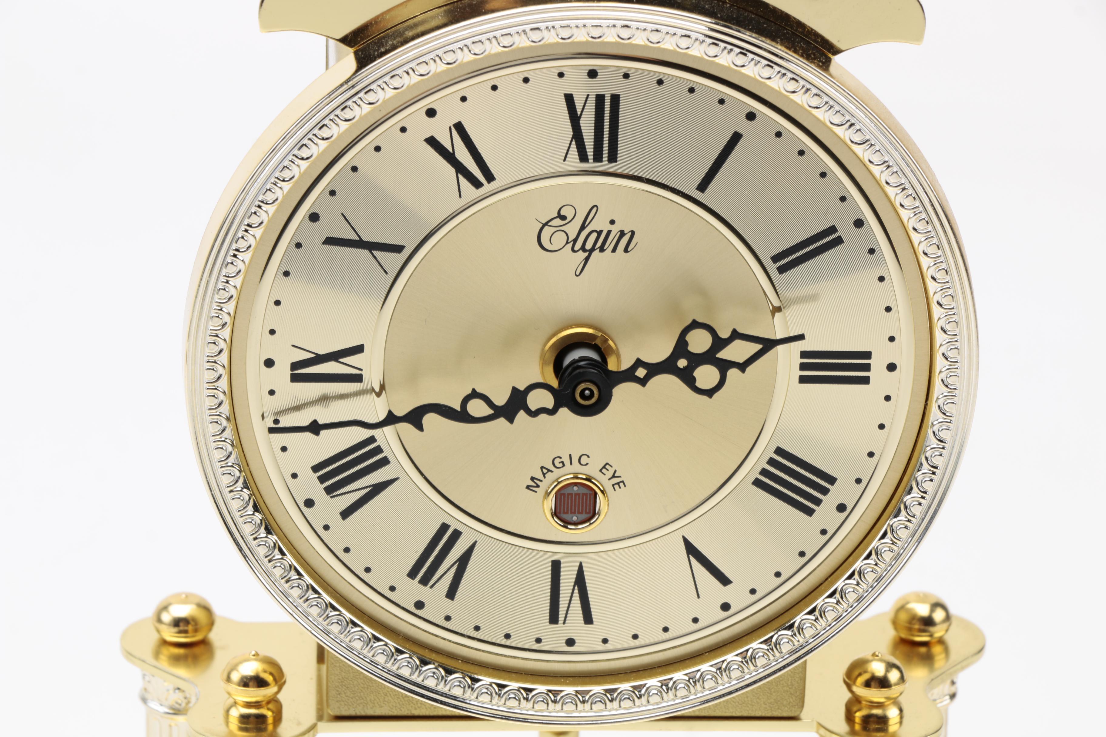 Elgin "Olympia" Quartz Anniversary Clock