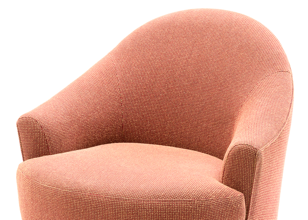 Contemporary Modernist Red Lounge Chairs