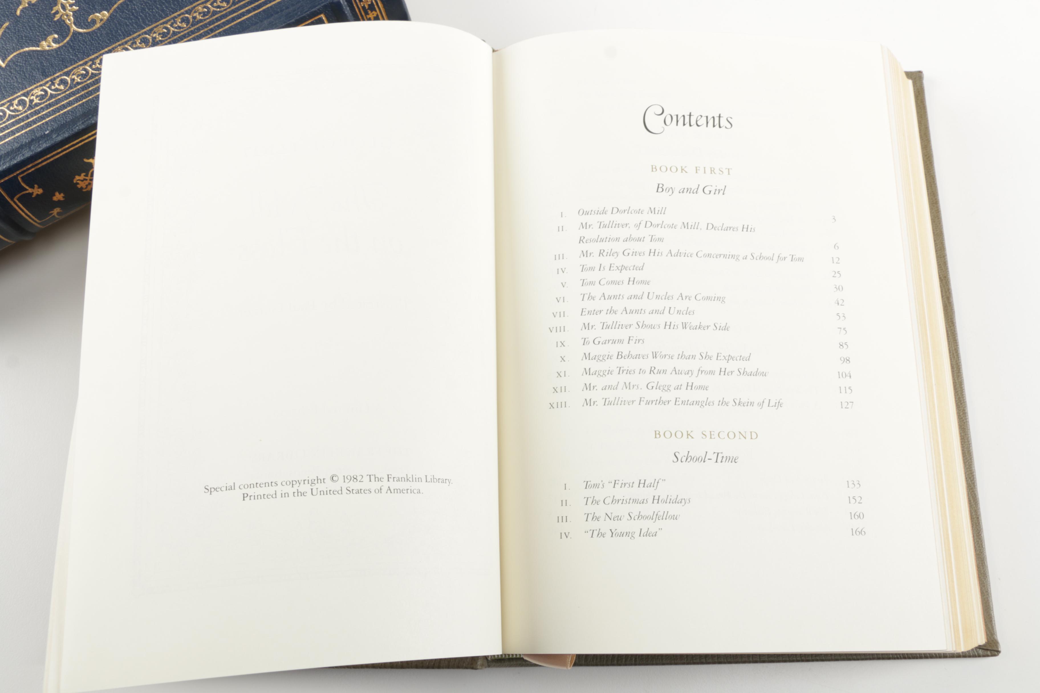 Franklin Library Editions of Classic British Fiction