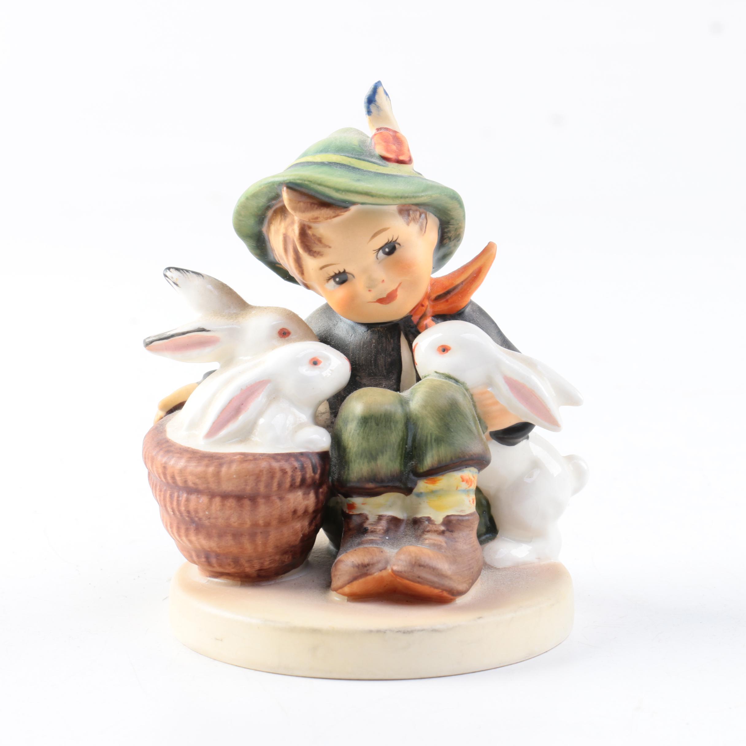 Hummel Figurines Including "A Stitch in Time"