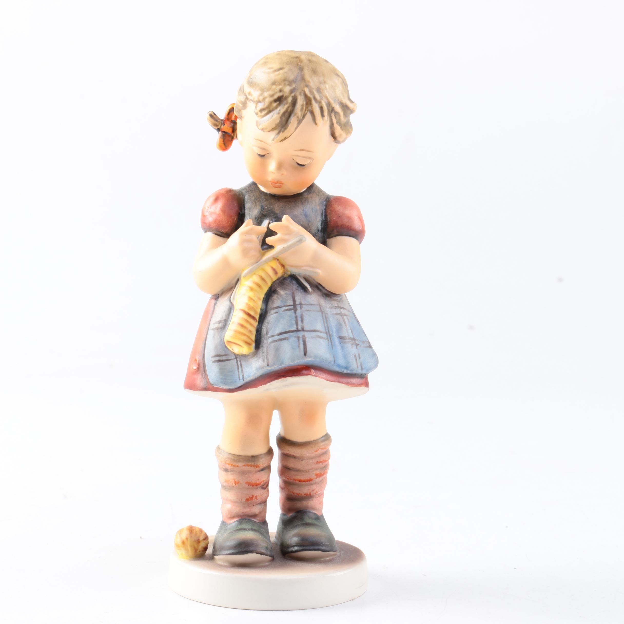Hummel Figurines Including "A Stitch in Time"