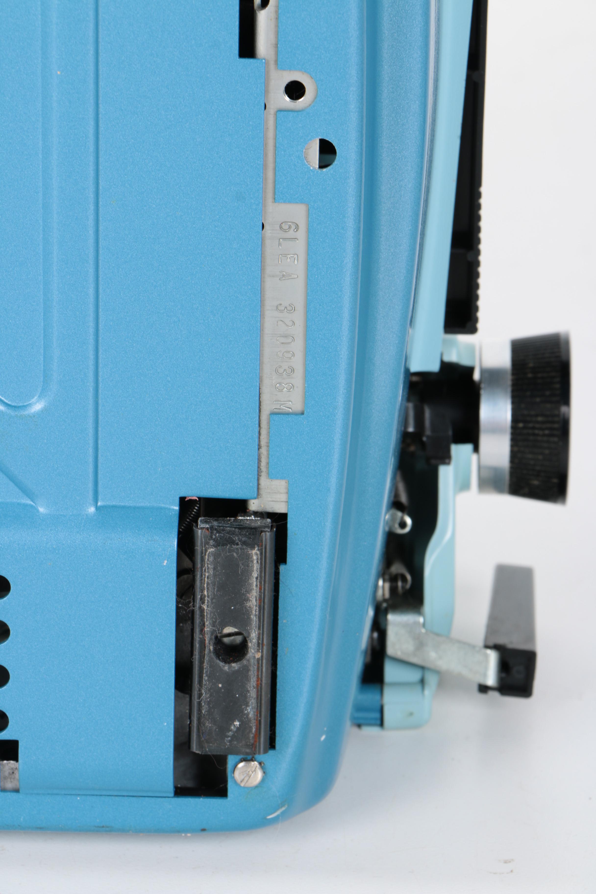 1970s Smith-Corona Coronet Super 12 Coronamatic Typewriter with Case