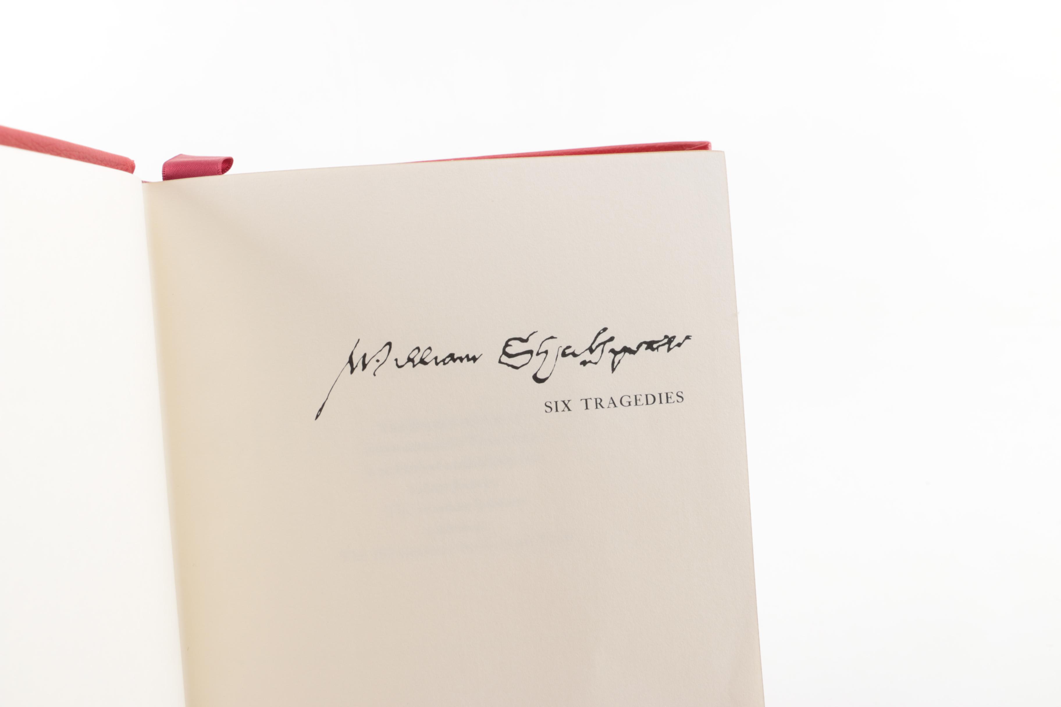 Franklin Library Editions of Shakespeare's Works