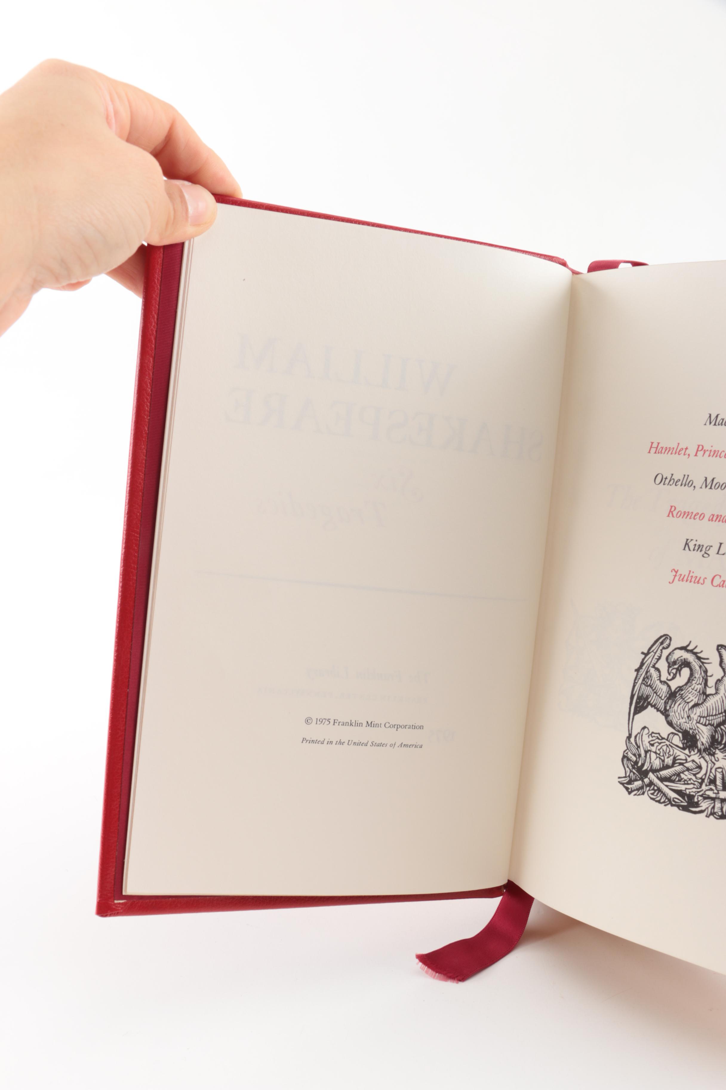 Franklin Library Editions of Shakespeare's Works