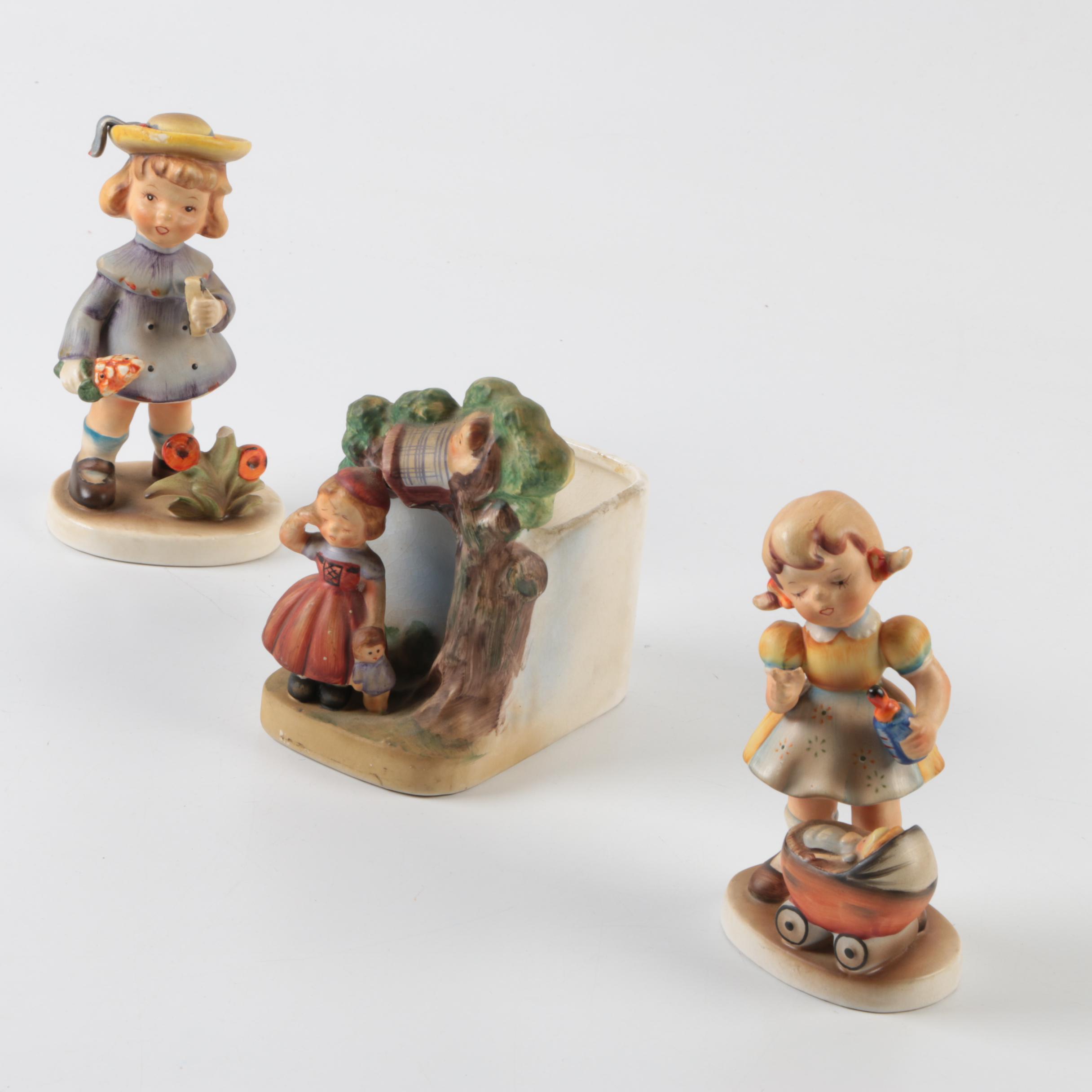 Vintage Lefton China Figurines of Children