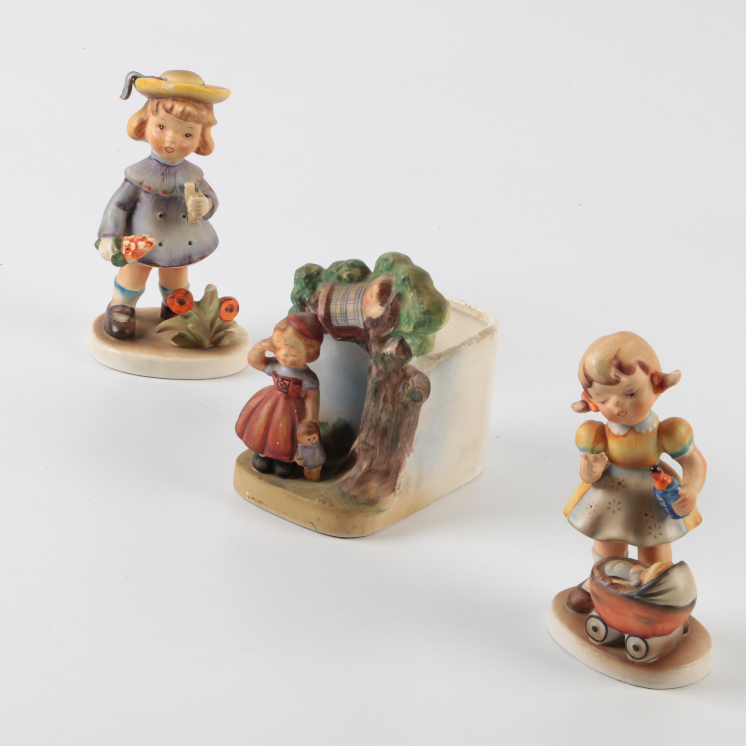 Vintage Lefton China Figurines of Children