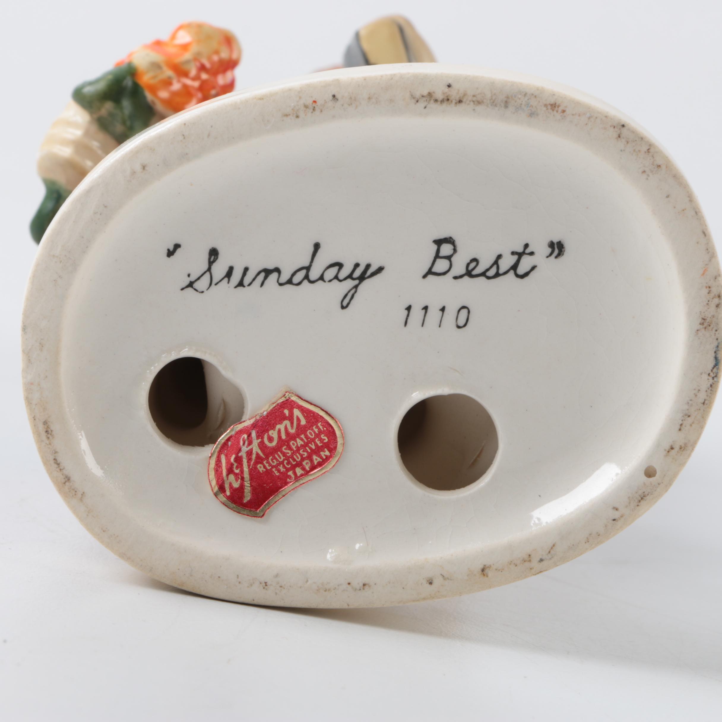 Vintage Lefton China Figurines of Children