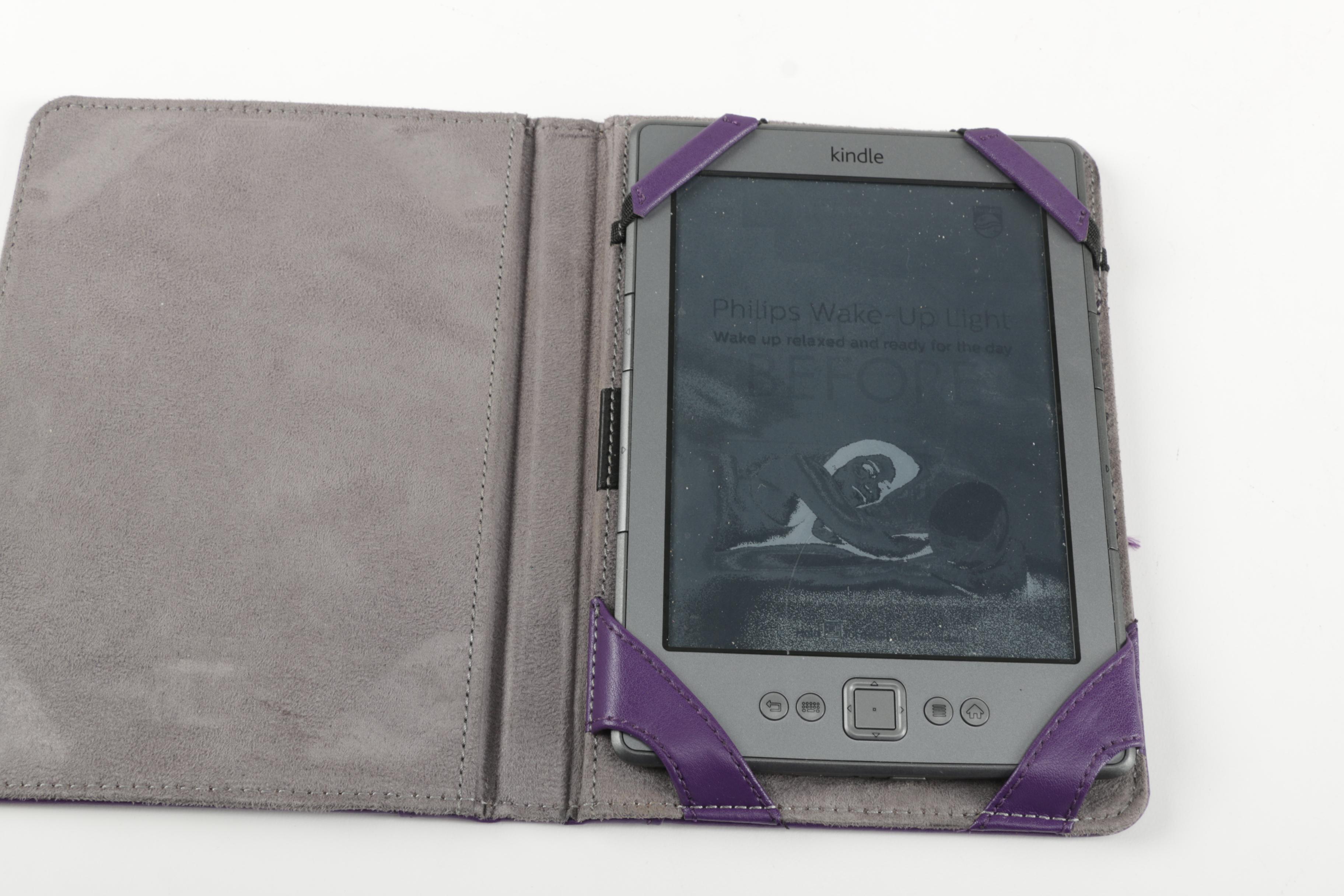 Pair of Kindles with Cases